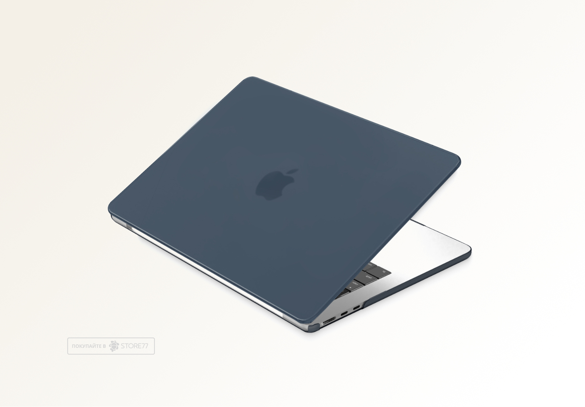 Накладка Gurdini Ultra Slim для MacBook Air 15" (Синяя матовая)