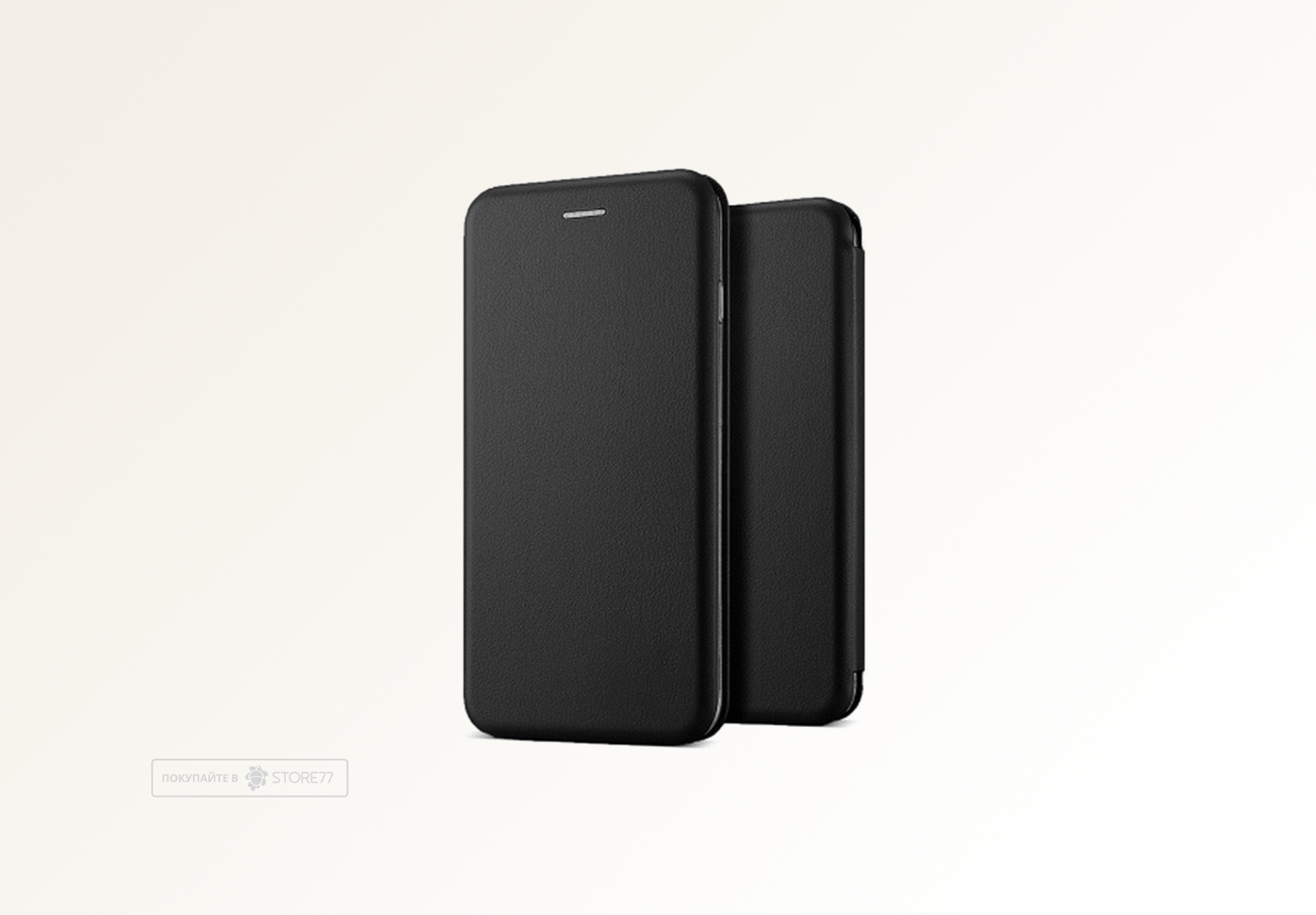 Чехол-книжка для Samsung Galaxy A56 (Черный)