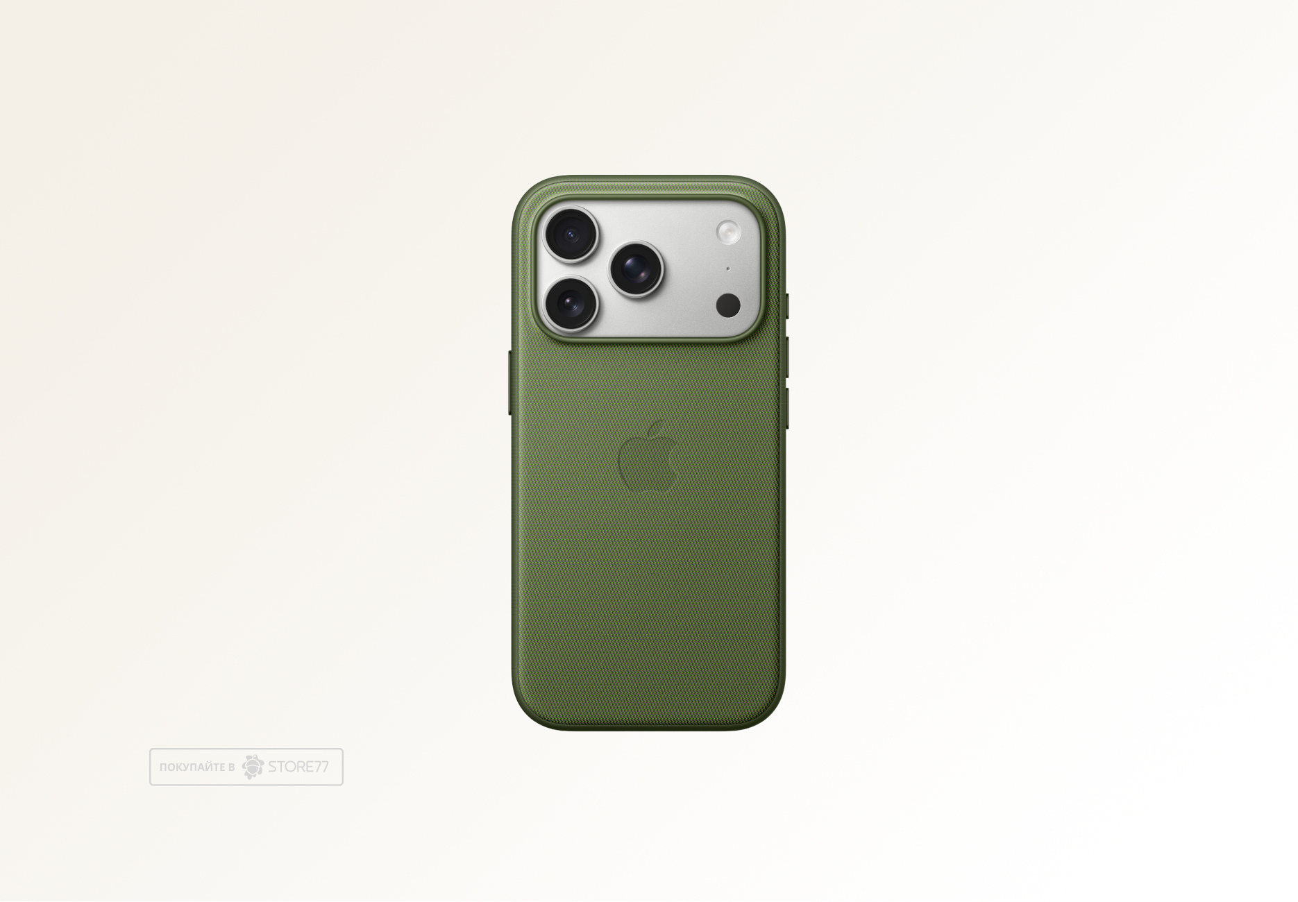 Чехол Apple TechWoven Case с поддержкой MagSafe для iPhone 17 Pro, цвет: зеленый (Green)