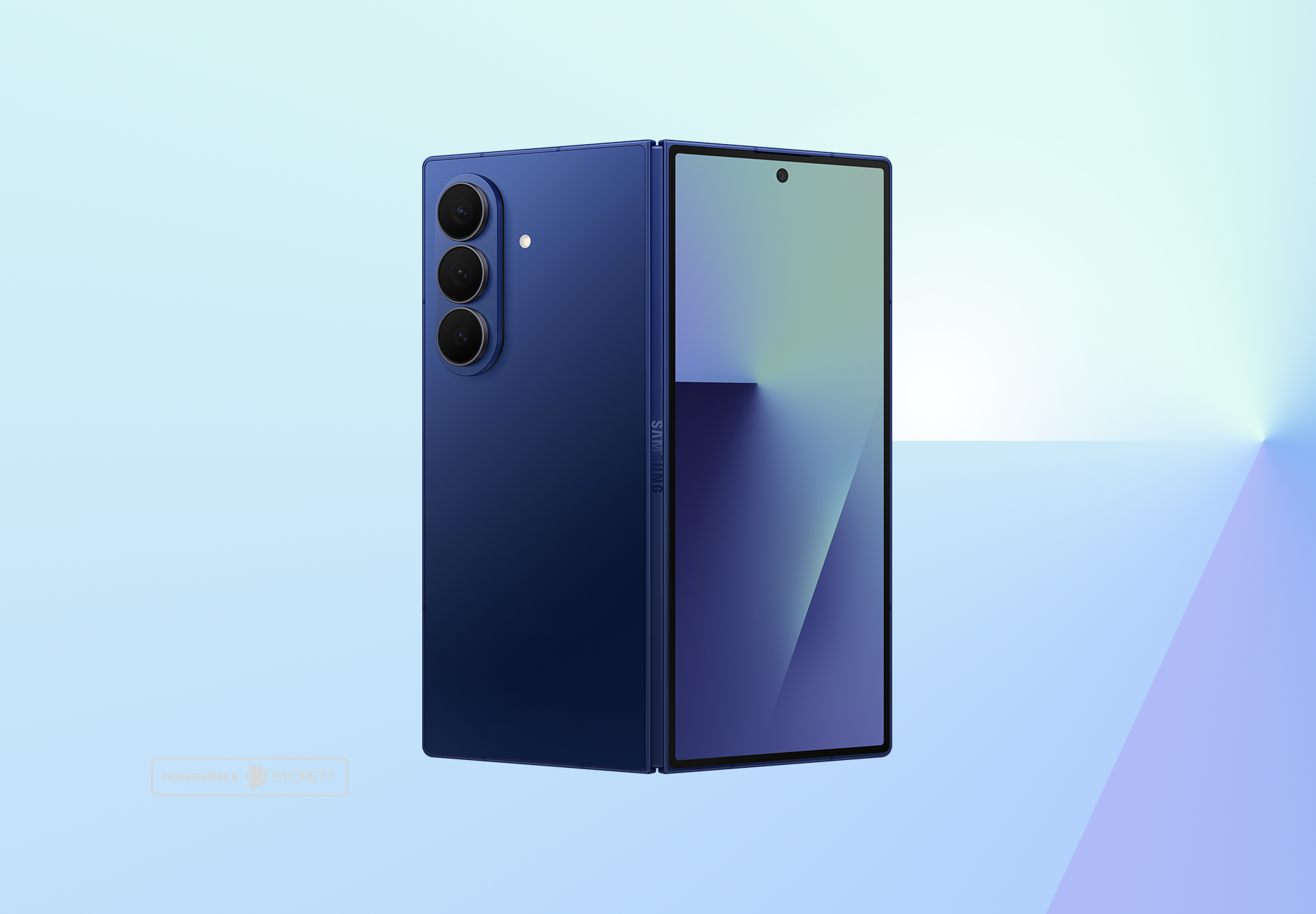 Телефон Samsung Galaxy Z Fold7 12/256 ГБ, цвет: дымчато-синий (Blue Shadow)