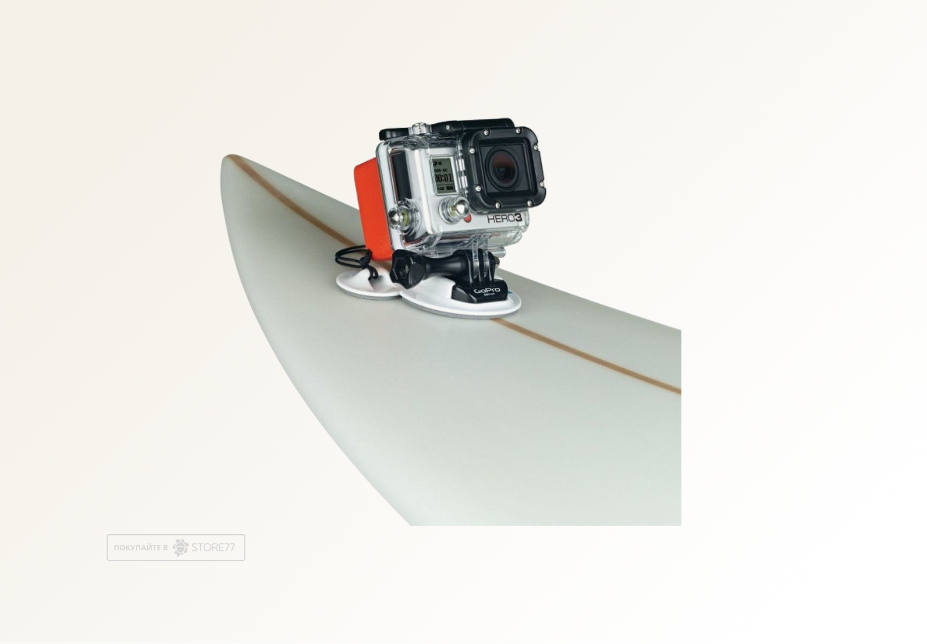Крепление GoPro на доску для серфинга/вейка