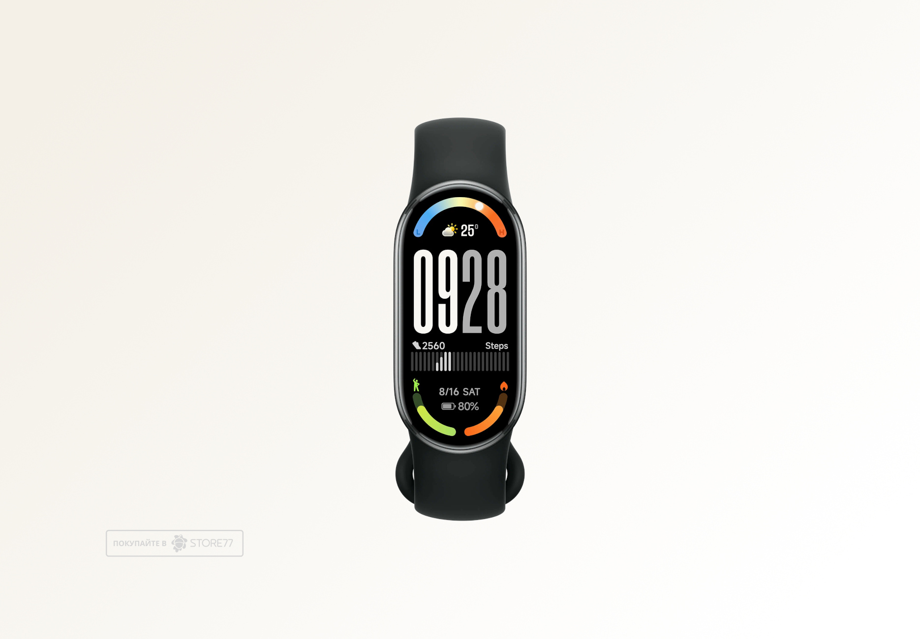 Фитнес-браслет Xiaomi Smart Band 10, цвет: полуночно-черный (Midnight Black)