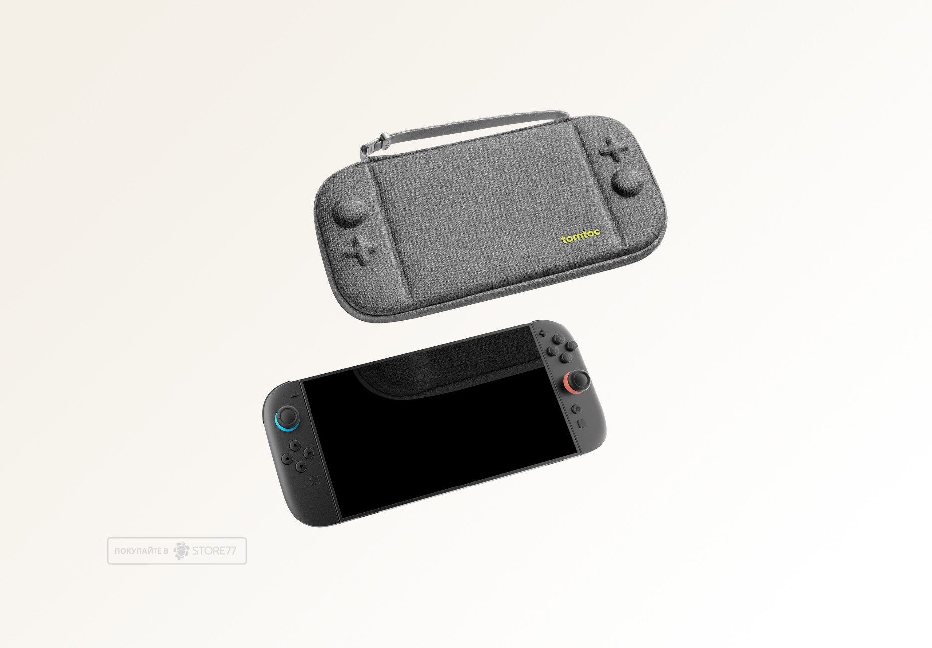 Чехол Tomtoс Gaming для Nintendo Switch 2 (Серый)