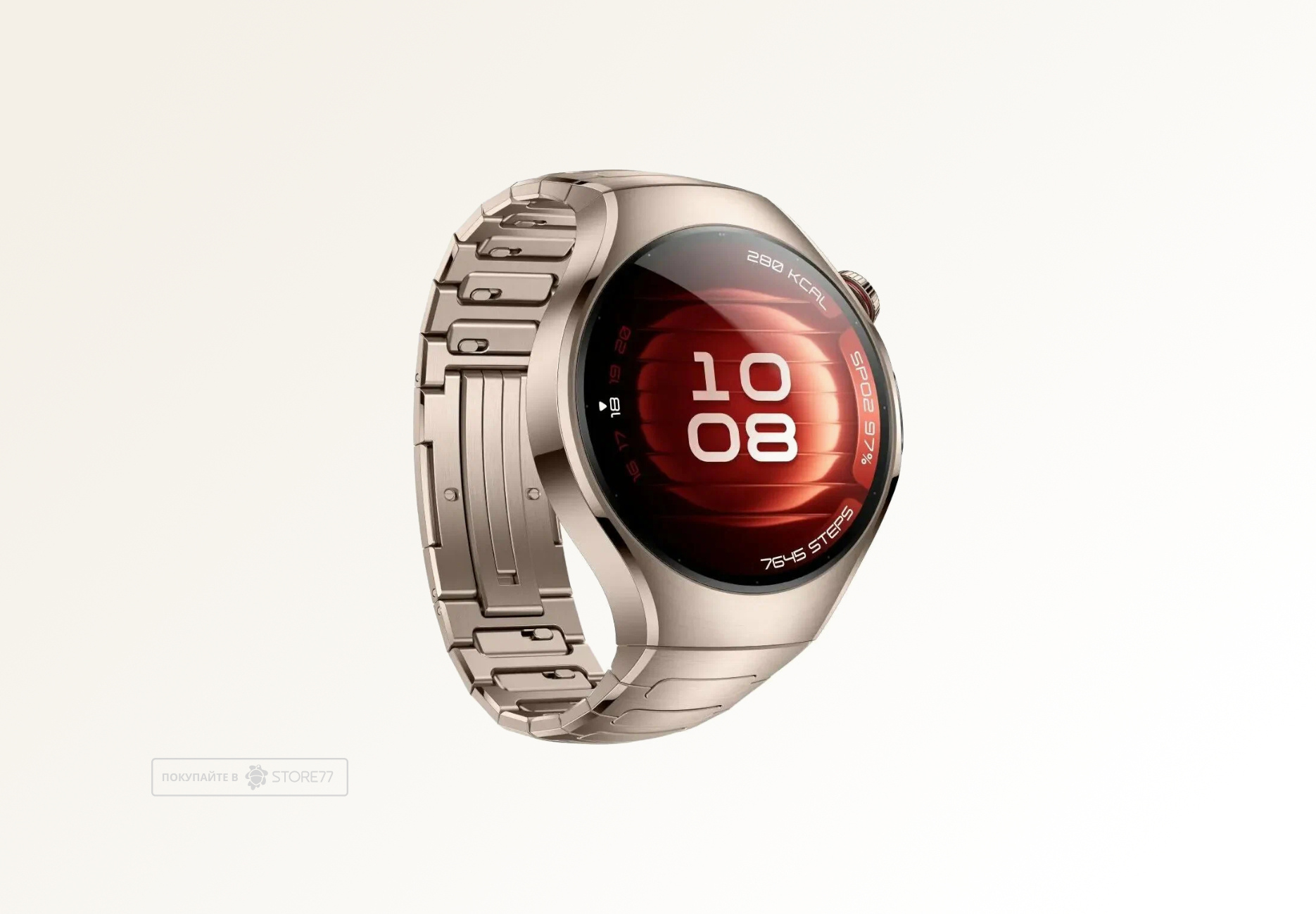 Умные часы Huawei Watch 5 42 мм LTE, цвет: песочный золотой (Sand Gold)