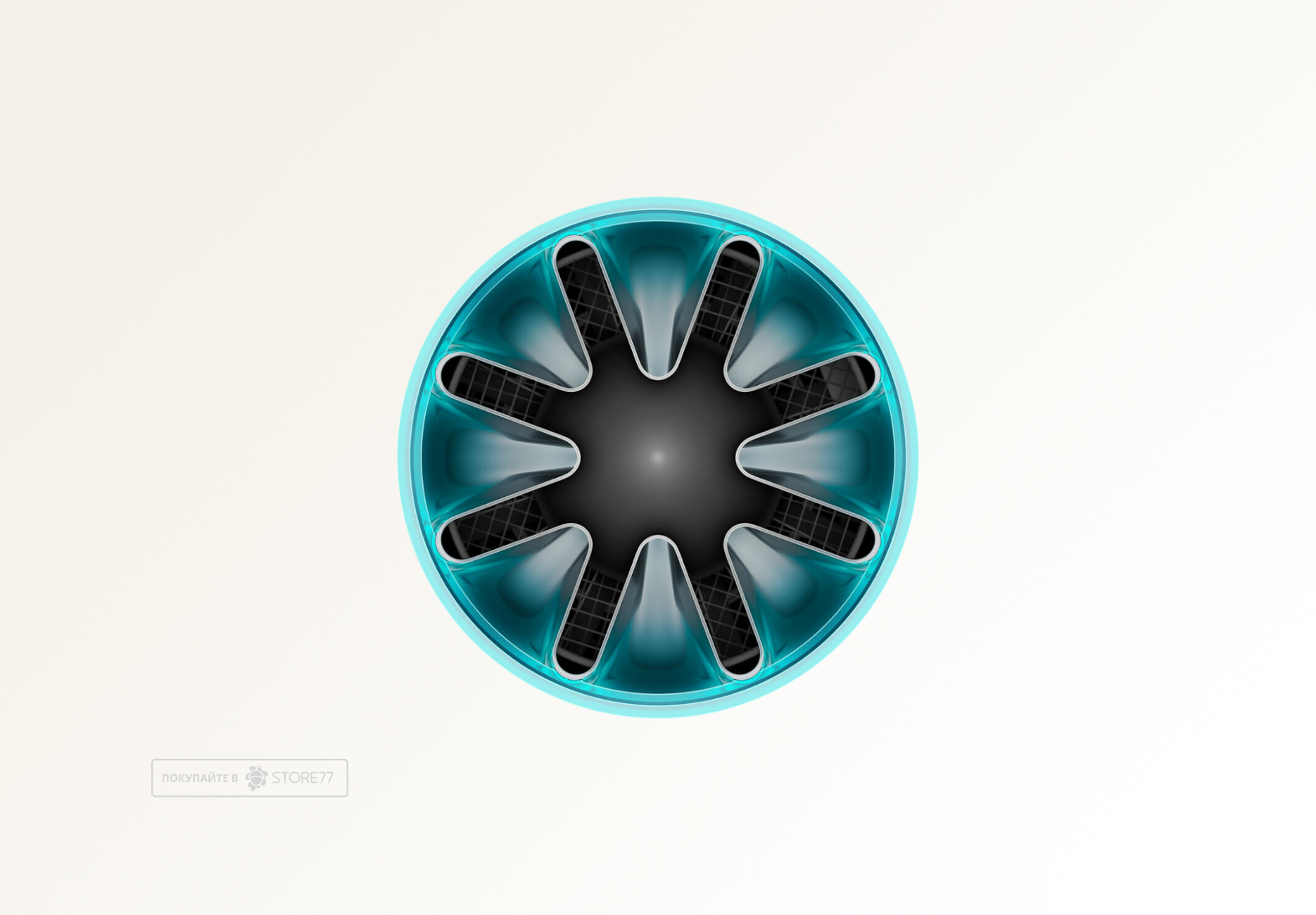 Очиститель воздуха Dyson HushJet Purifier Compact, цвет: Черный/Бирюзовый (Black/Teal)