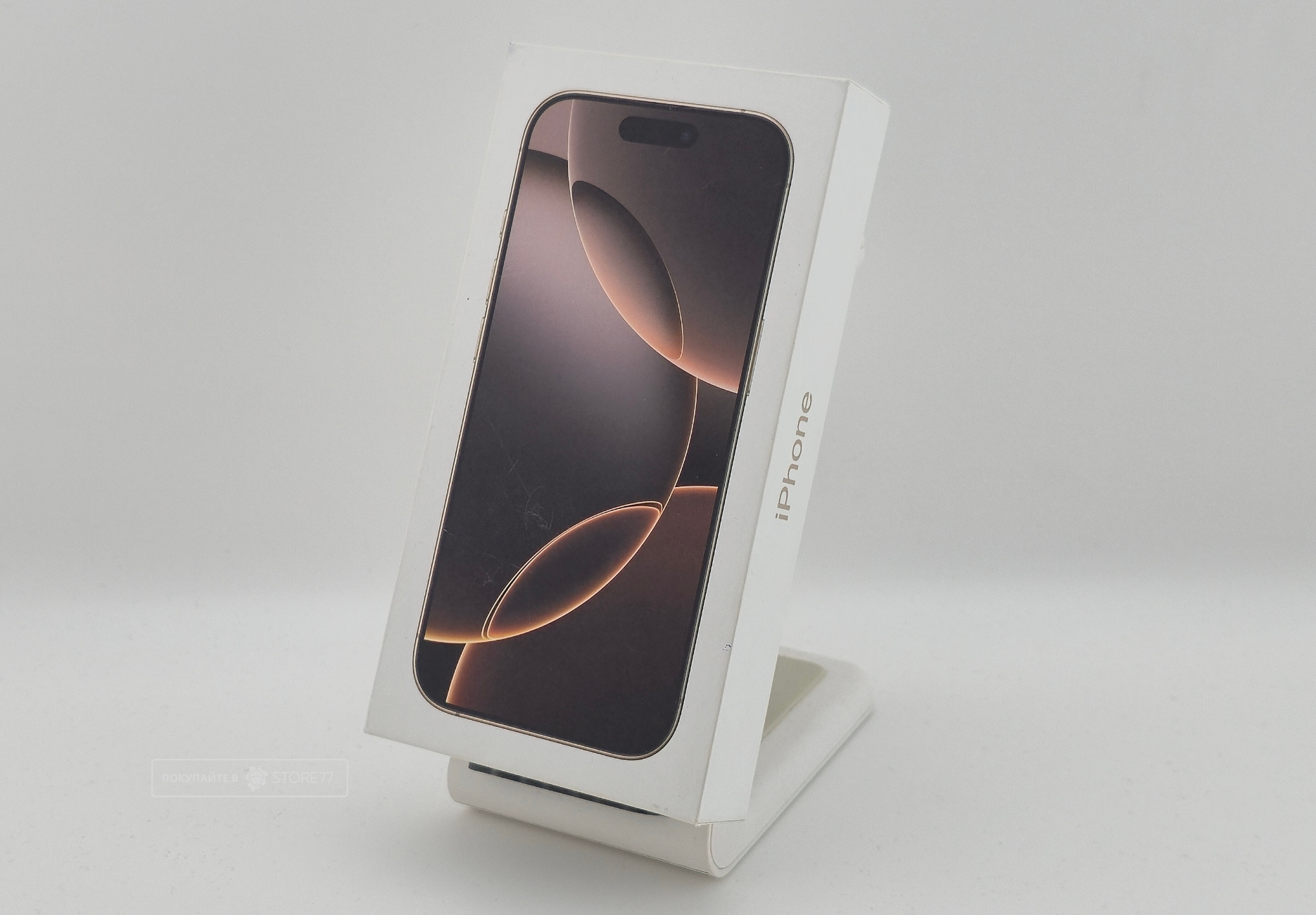 Телефон Apple iPhone 16 Pro 128 ГБ, цвет: пустынный титан (Desert Titanium) (Уценка)