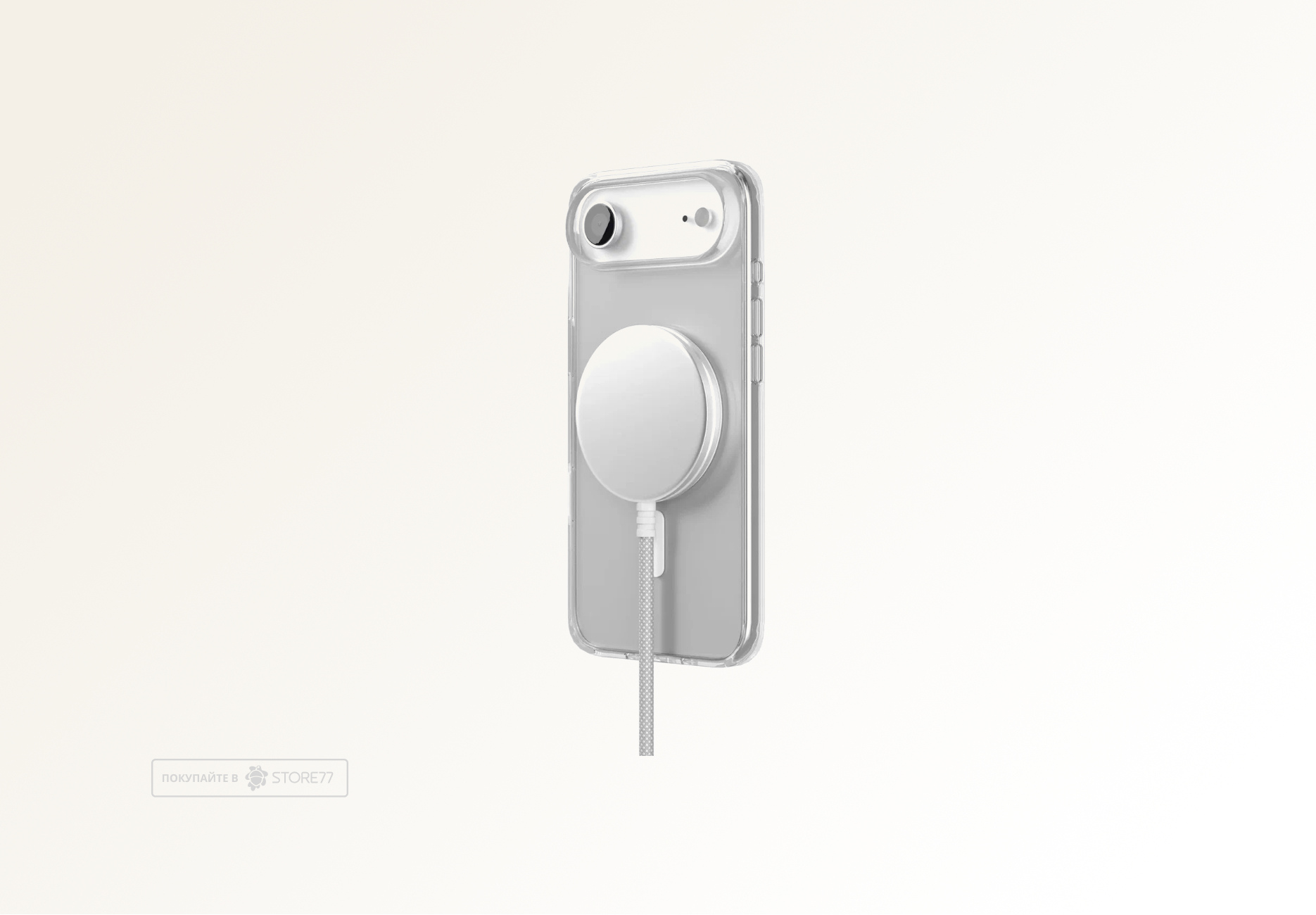 Чехол защитный VLP Diamond Case с поддержкой MagSafe для iPhone Air (Прозрачный)