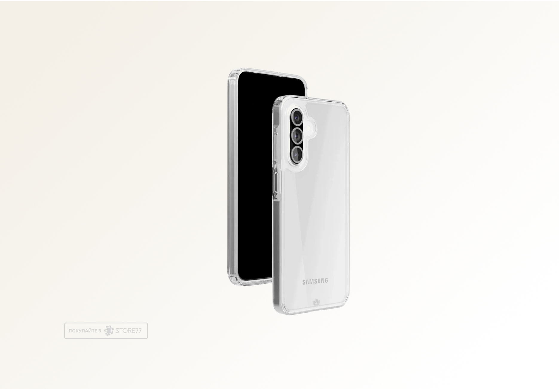Чехол защитный VLP Crystal Case для Samsung Galaxy A26/A17 (Прозрачный)