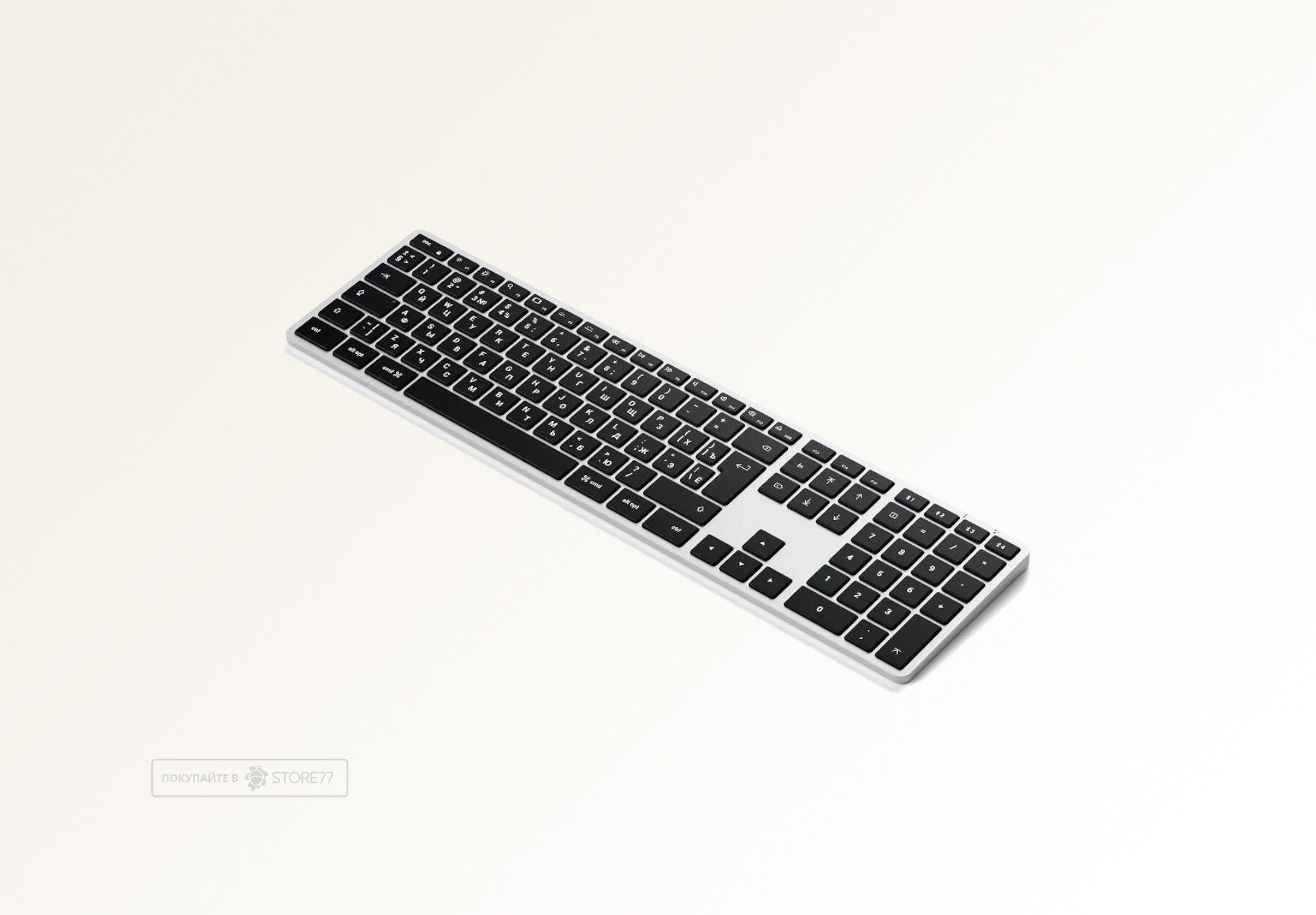 Клавиатура беспроводная Satechi Slim X3, Bluetooth (Серебристая)