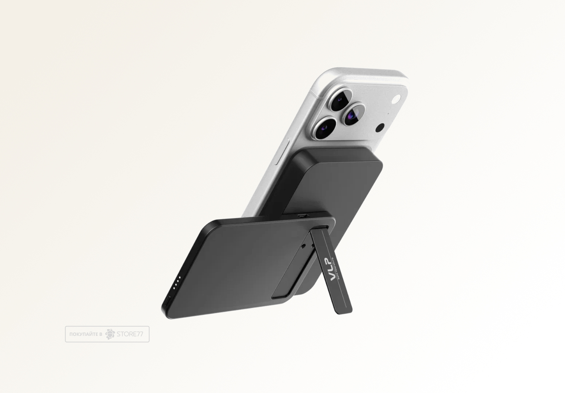 Внешний аккумулятор VLP Diamond Energy Pro с поддержкой MagSafe Qi2 10000 мА·ч (Черный)