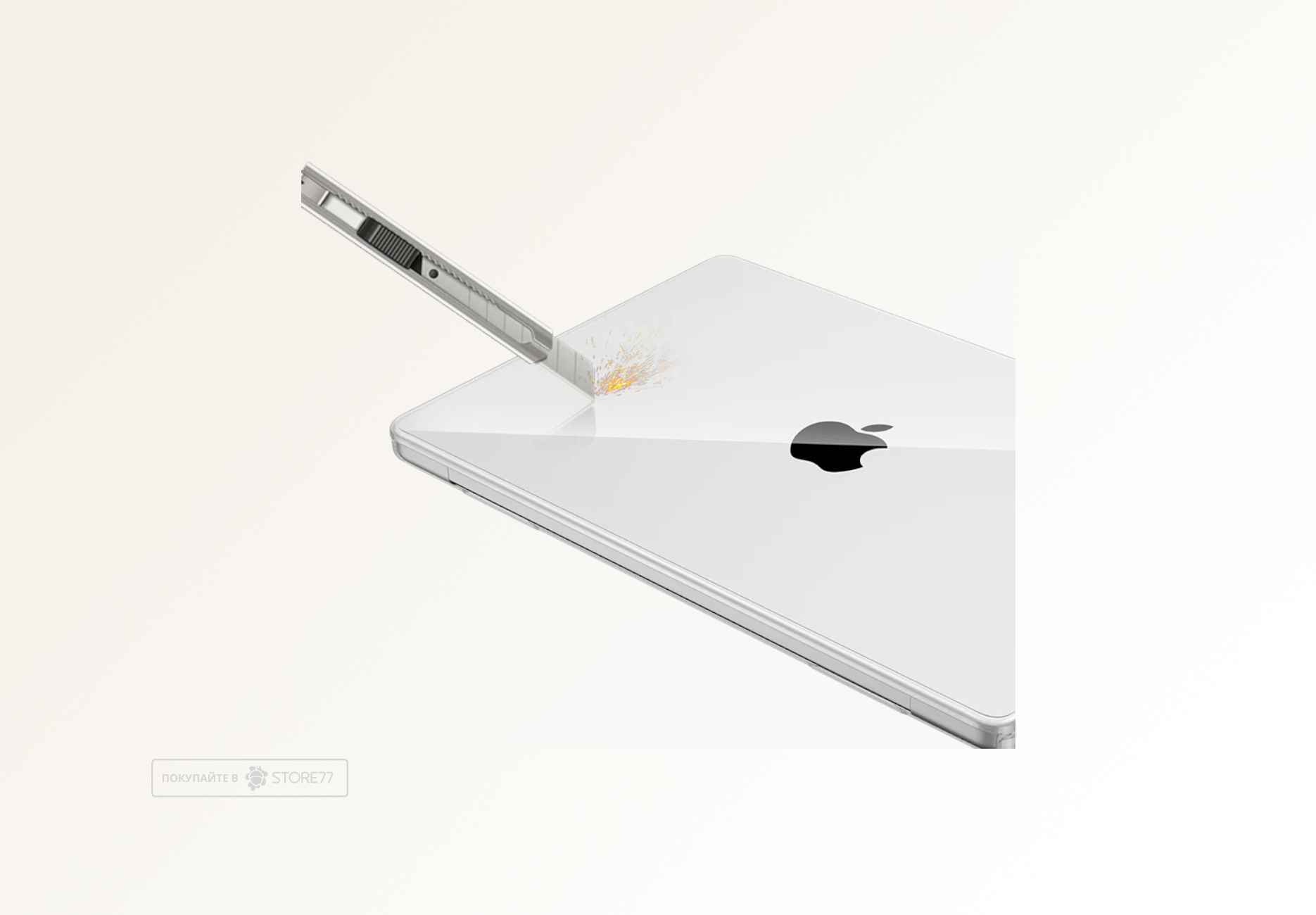 Накладка Keephone Vocoo Crystal для MacBook Air 15.3" (Прозрачная)