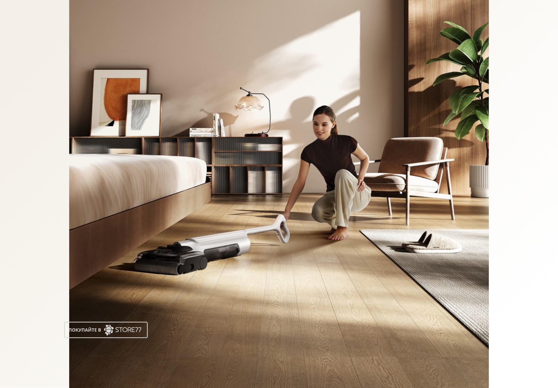 Беспроводной пылесос Xiaomi Truclean W30 Pro Wet Dry Vacuum EU (Белый)