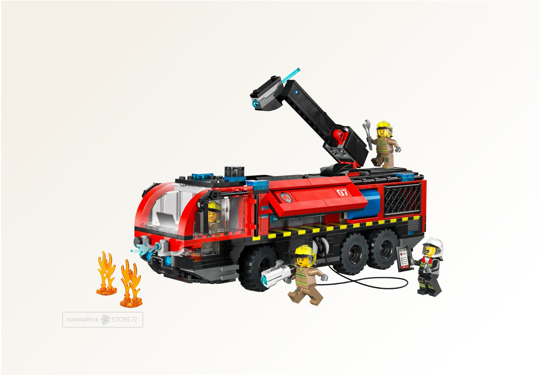 Конструктор LEGO City 60499 Пожарная машина аэропорта
