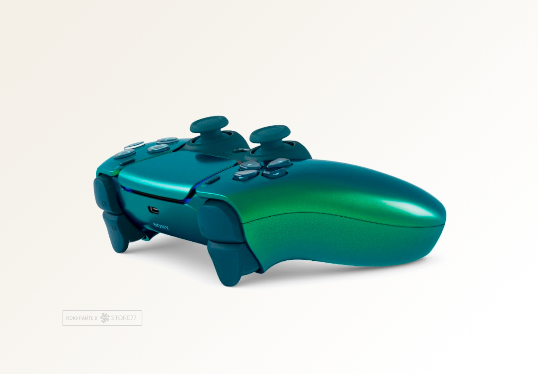 Геймпад Sony DualSense для PlayStation 5 (PS5), цвет: зеленый хром (Chroma Teal)