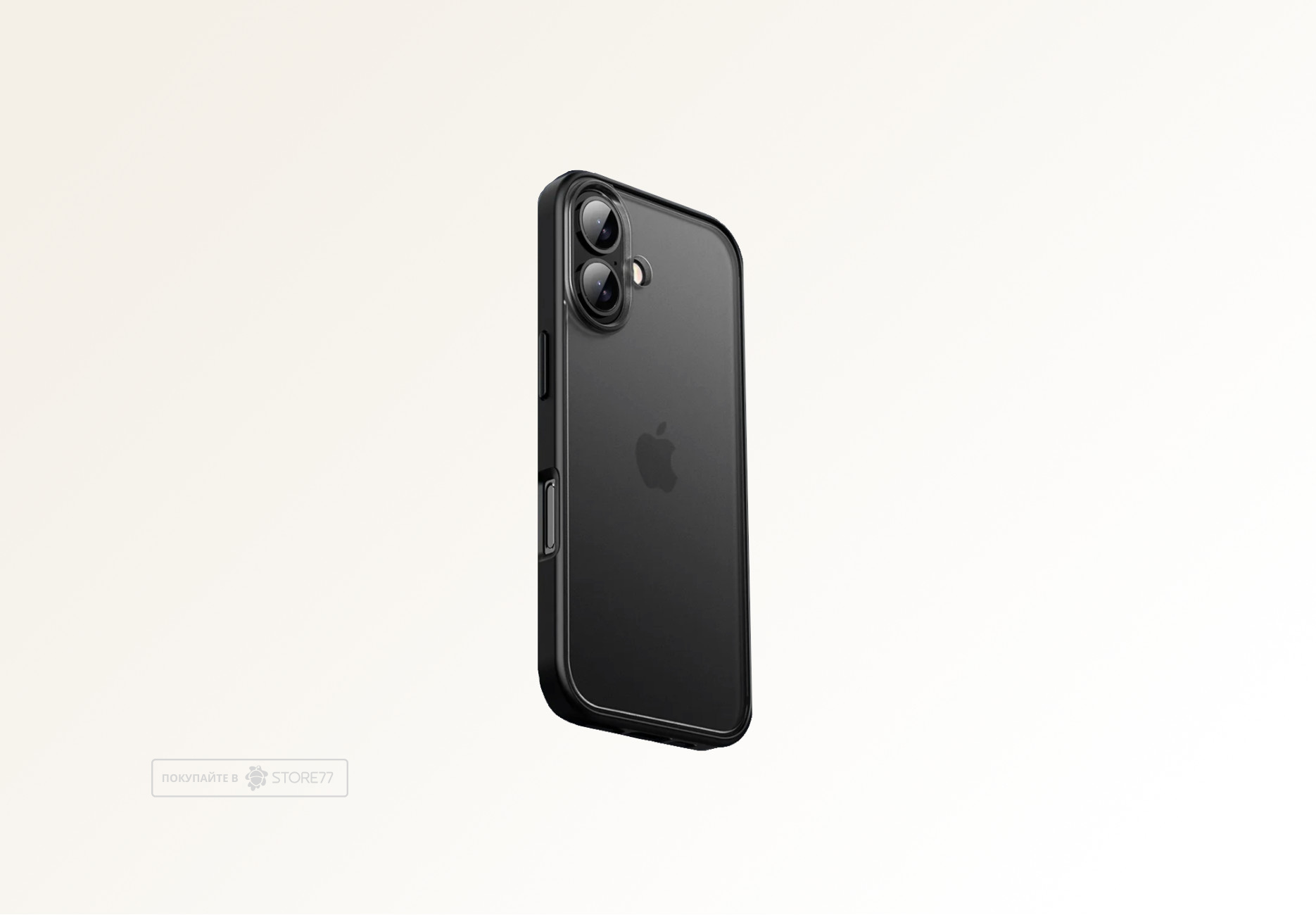 Чехол Gurdini Shockproof для iPhone 16 противоударный (Черный)