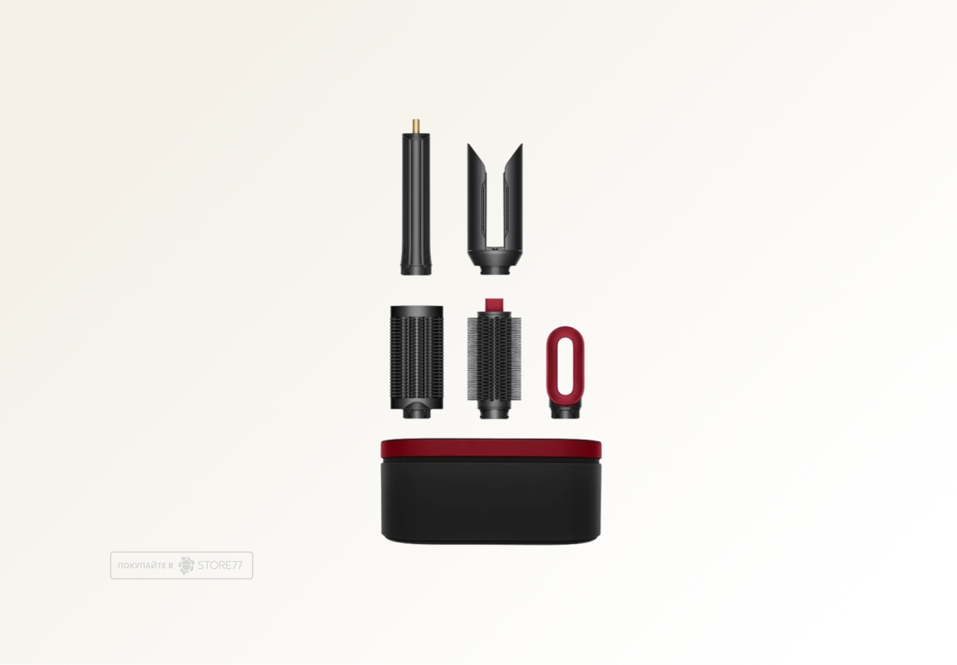 Стайлер Dyson Airwrap Coanda2x™ HS09, цвет: красный вельвет/золотой (Red Velvet)