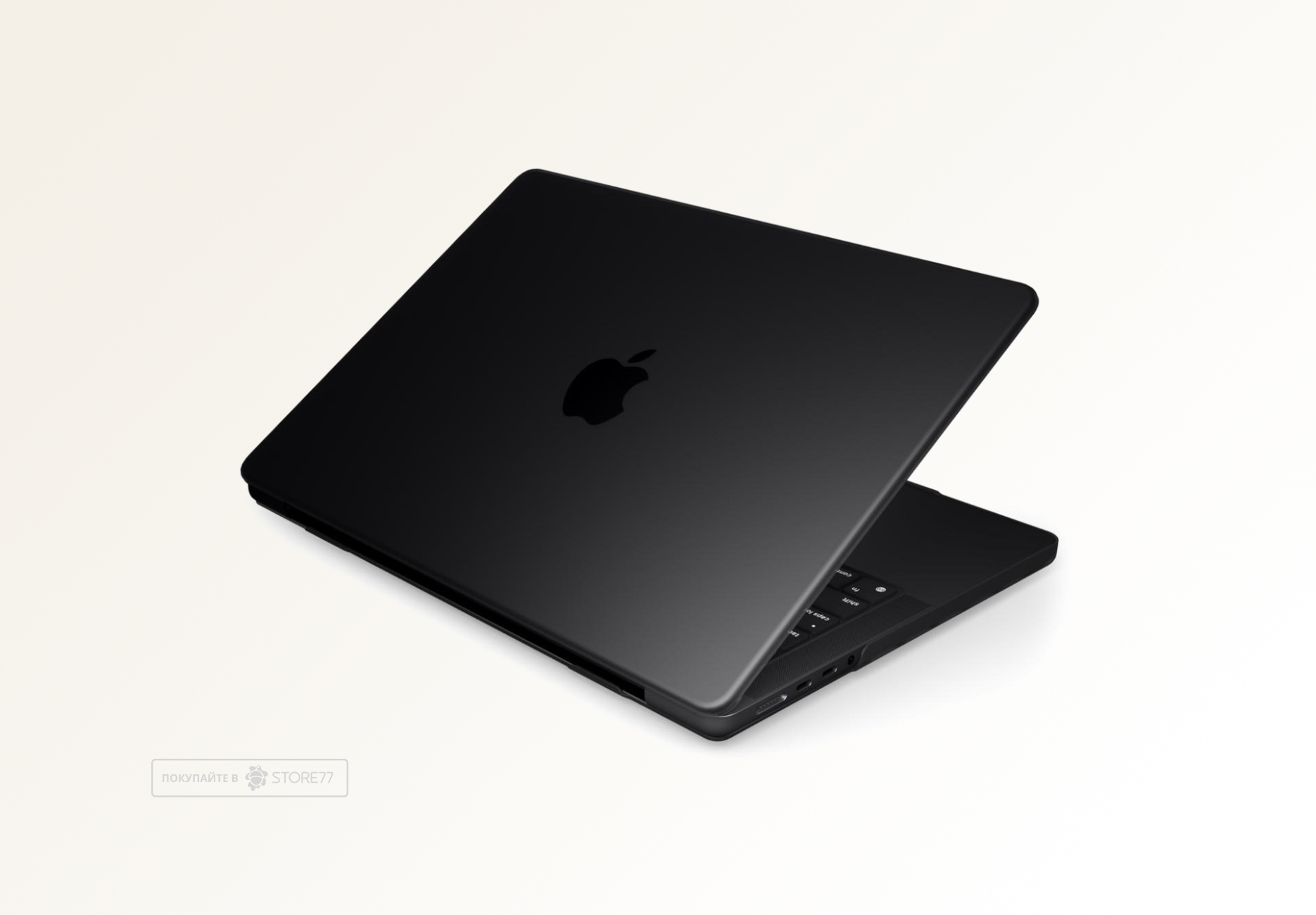 Накладка Gurdini Ultra Slim для MacBook Pro 14" (Черная матовая)