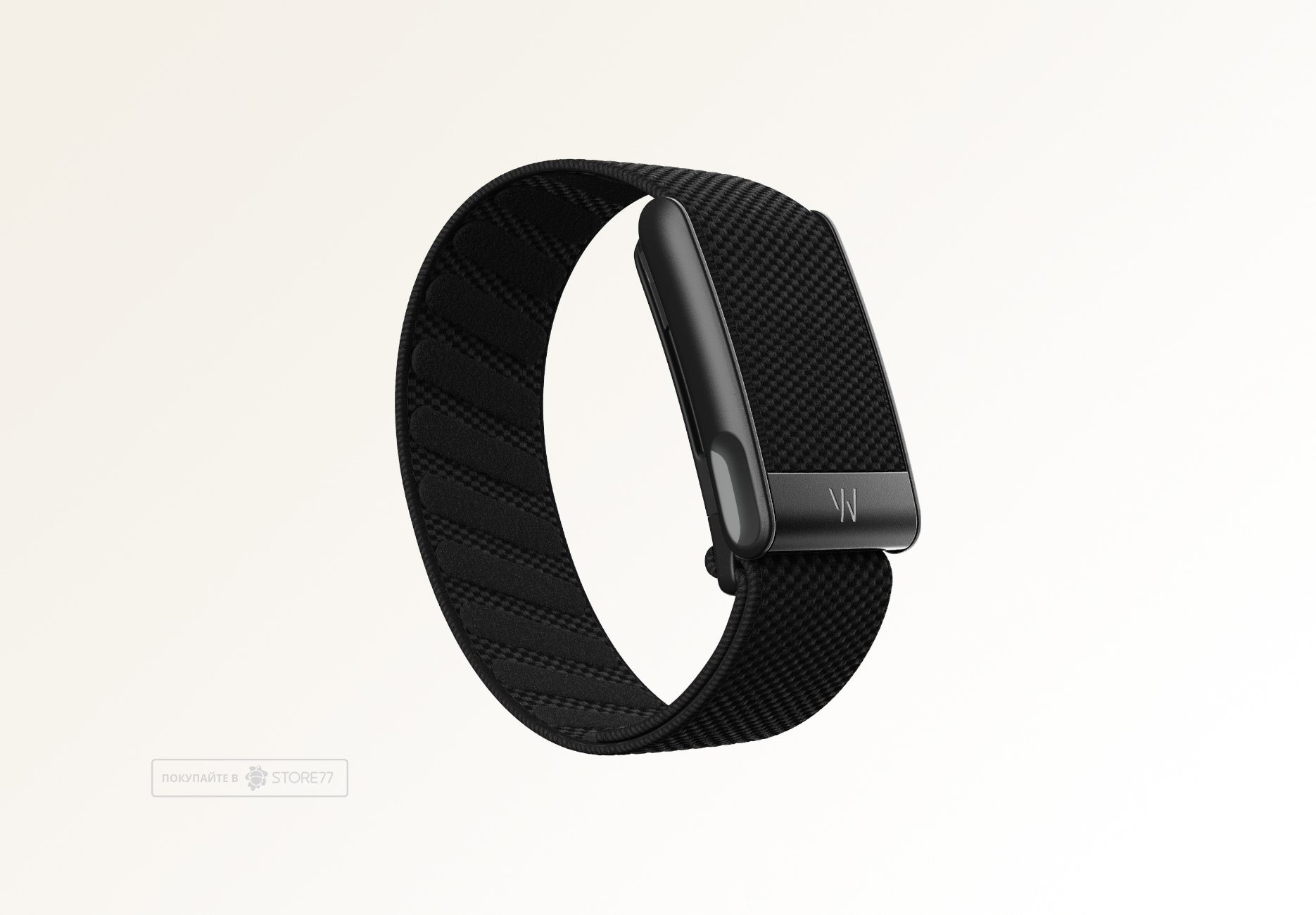 Ремешок плетеный для браслета Whoop MG SuperKnit, цвет: обсидиан (Obsidian)