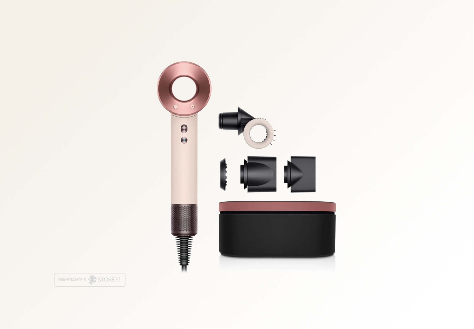 Фен Dyson Supersonic HD15, цвет: керамический розовый/золотая сакура (Ceramic Pink/Sakura Gold)