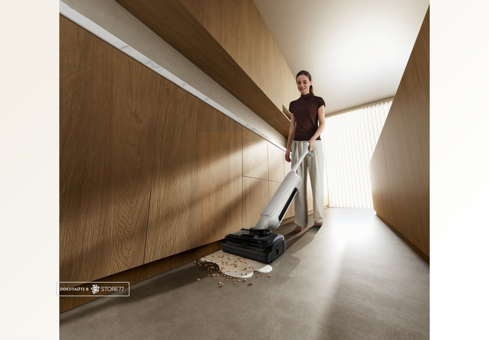 Беспроводной пылесос Xiaomi Truclean W30 Pro Wet Dry Vacuum EU (Белый)
