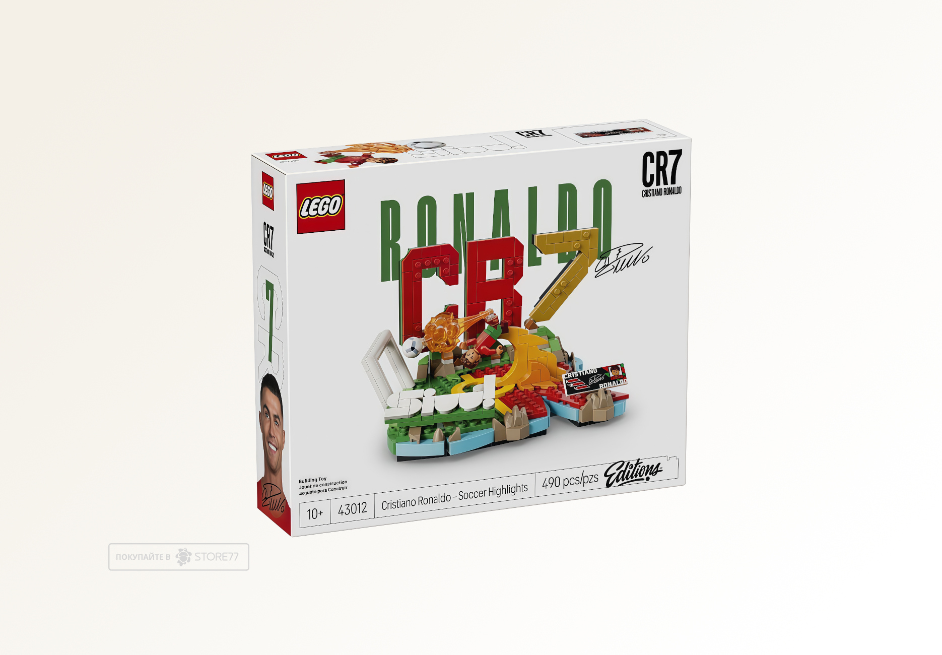 Конструктор LEGO Editions (Эдишнс) 43012 Диорама Криштиану Роналду