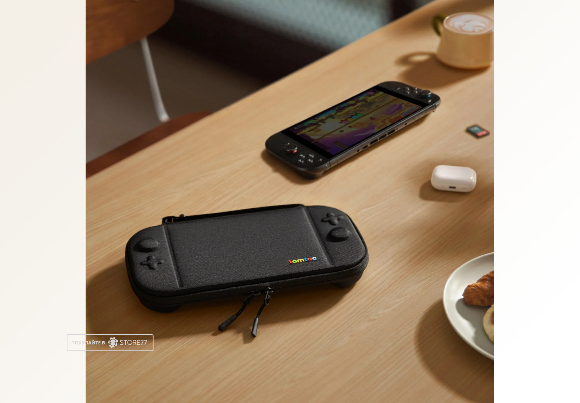 Чехол Tomtoс Gaming для Nintendo Switch 2 (Черный)