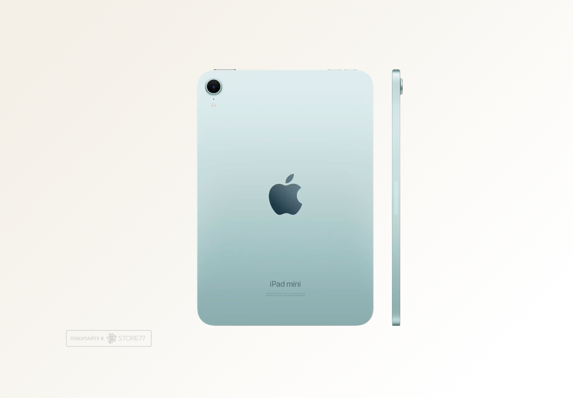 Планшет Apple iPad mini (2024) 256 ГБ Wi-Fi (Голубой)