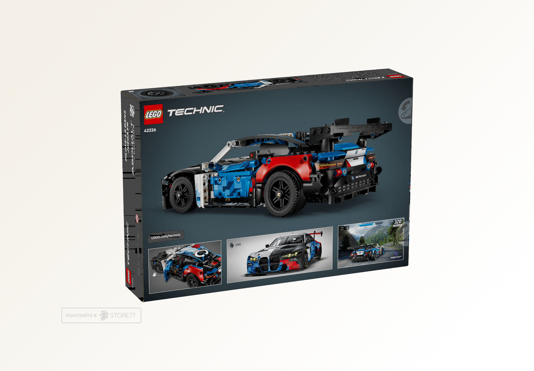 Конструктор LEGO Technic 42226 Гоночный автомобиль BMW M4 GT3 EVO