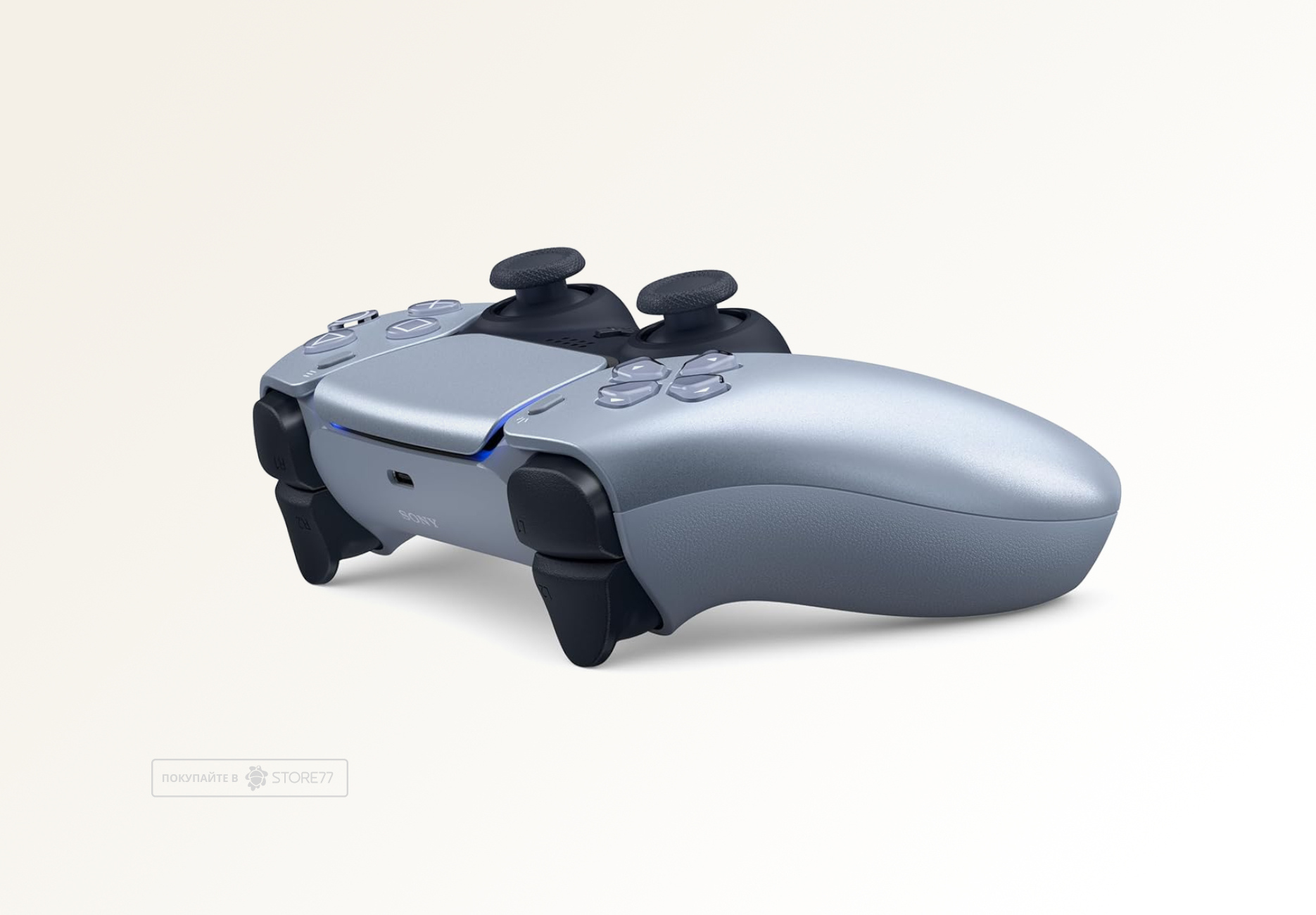 Геймпад Sony DualSense для PlayStation 5 (PS5), цвет: серебристый (Sterling Silver)