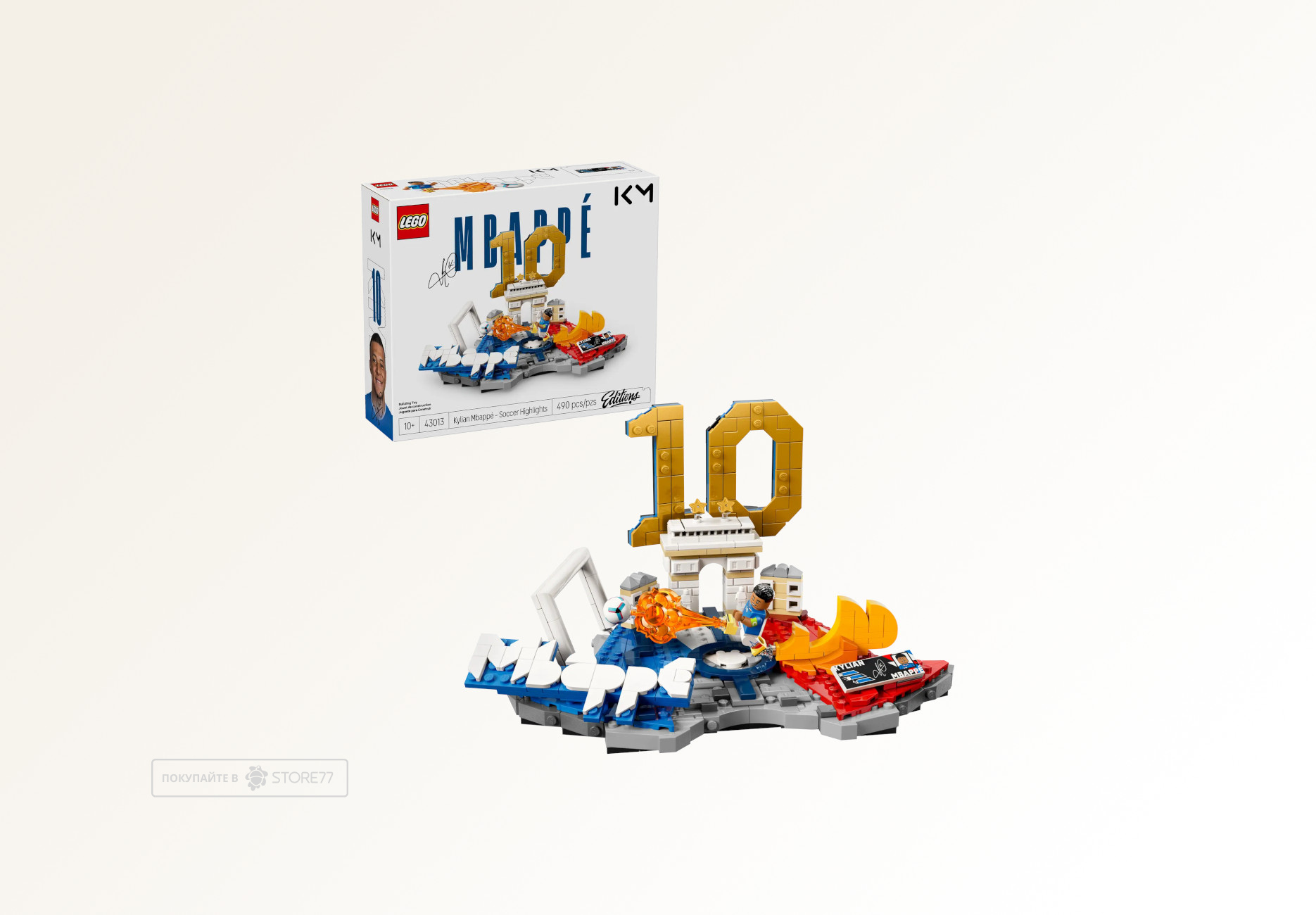 Конструктор LEGO Editions (Эдишнс) 43013 Килиан Мбаппе