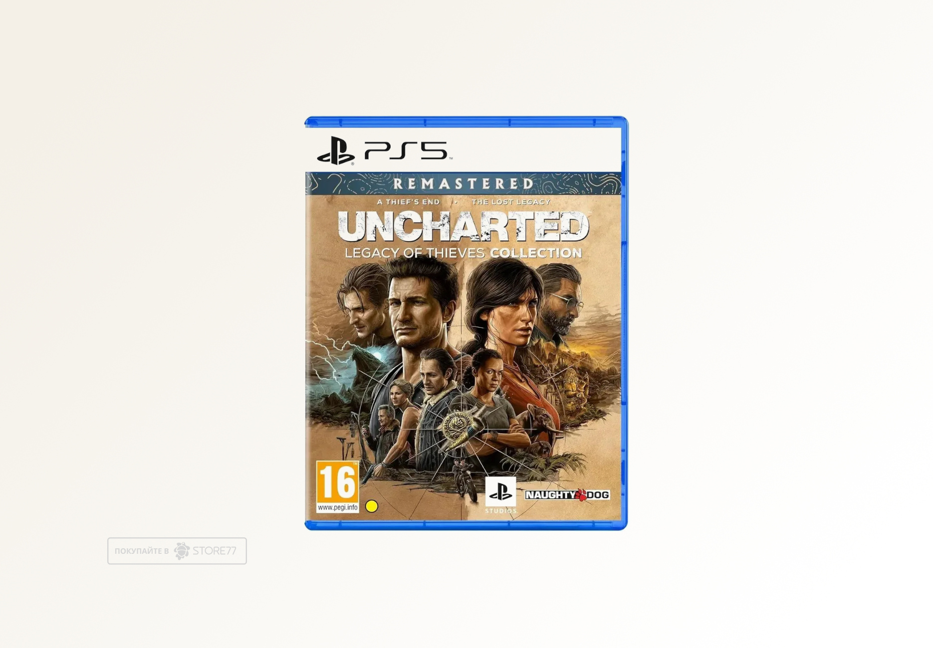 Игра Uncharted: Legacy of Thieves Collection для PlayStation 5 (PS5), русская версия