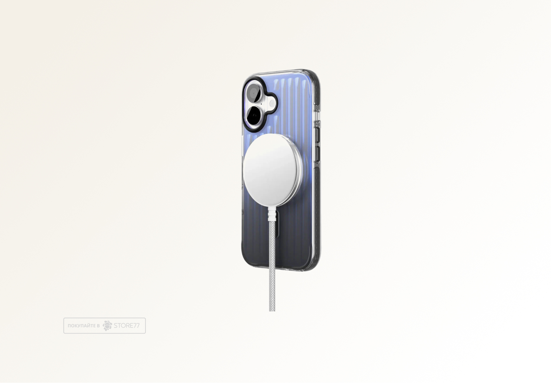 Чехол защитный VLP Pulse Case с поддержкой MagSafe для iPhone 17 (Черный)