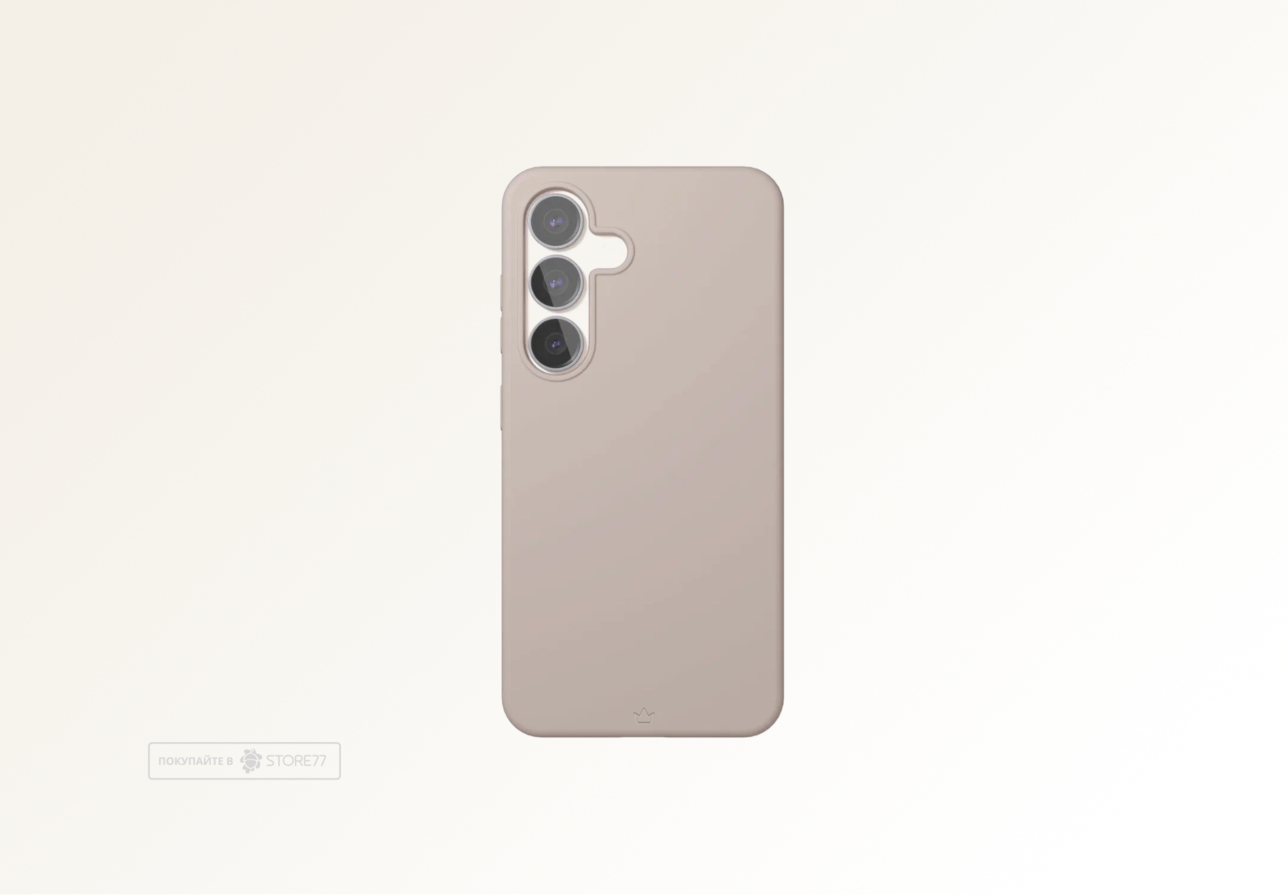 Чехол защитный VLP Aster Case с поддержкой MagSafe для Samsung Galaxy S25 (Песочный)