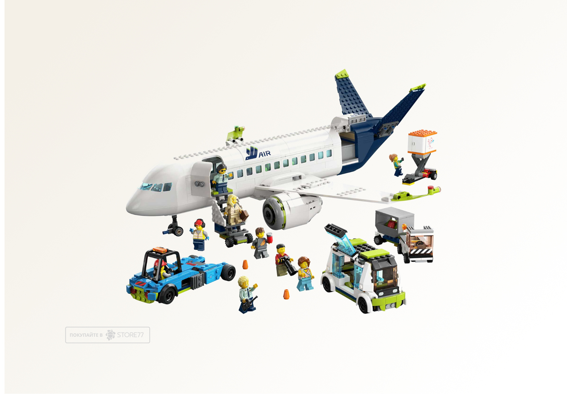 Конструктор LEGO City 60367 Пассажирский самолёт