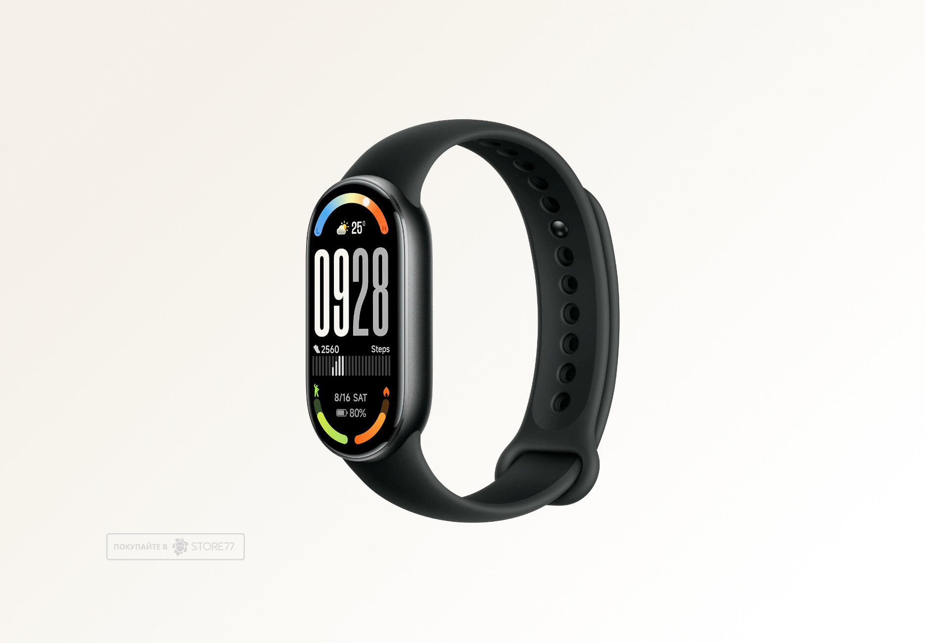 Фитнес-браслет Xiaomi Smart Band 10, цвет: полуночно-черный (Midnight Black)