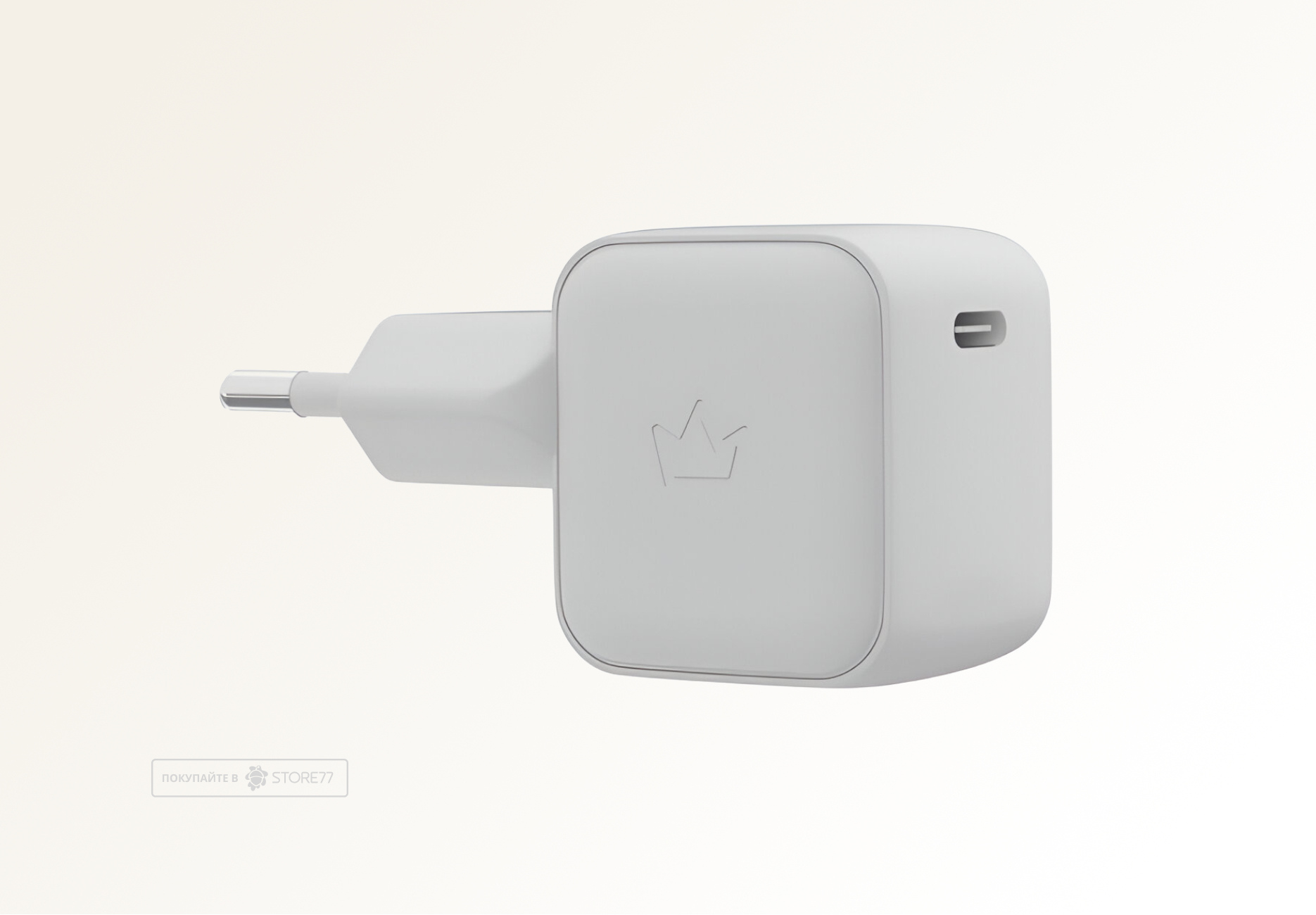 Сетевое зарядное устройство VLP G-Charge 30 Вт Gan USB-С (Белое)