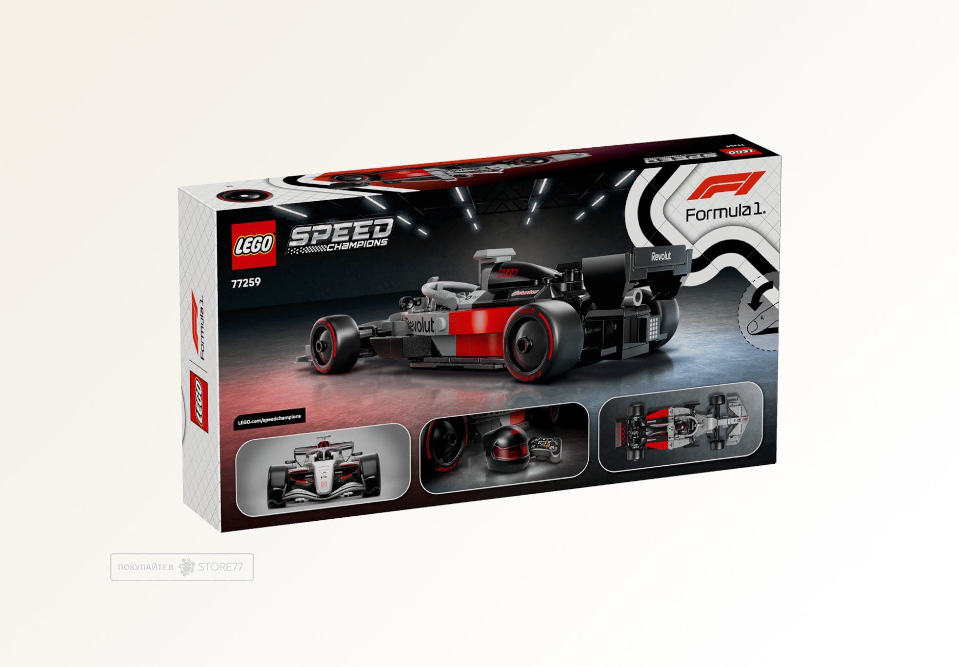 Конструктор LEGO Speed Champions 77259 Audi Revolut F1 Team R26