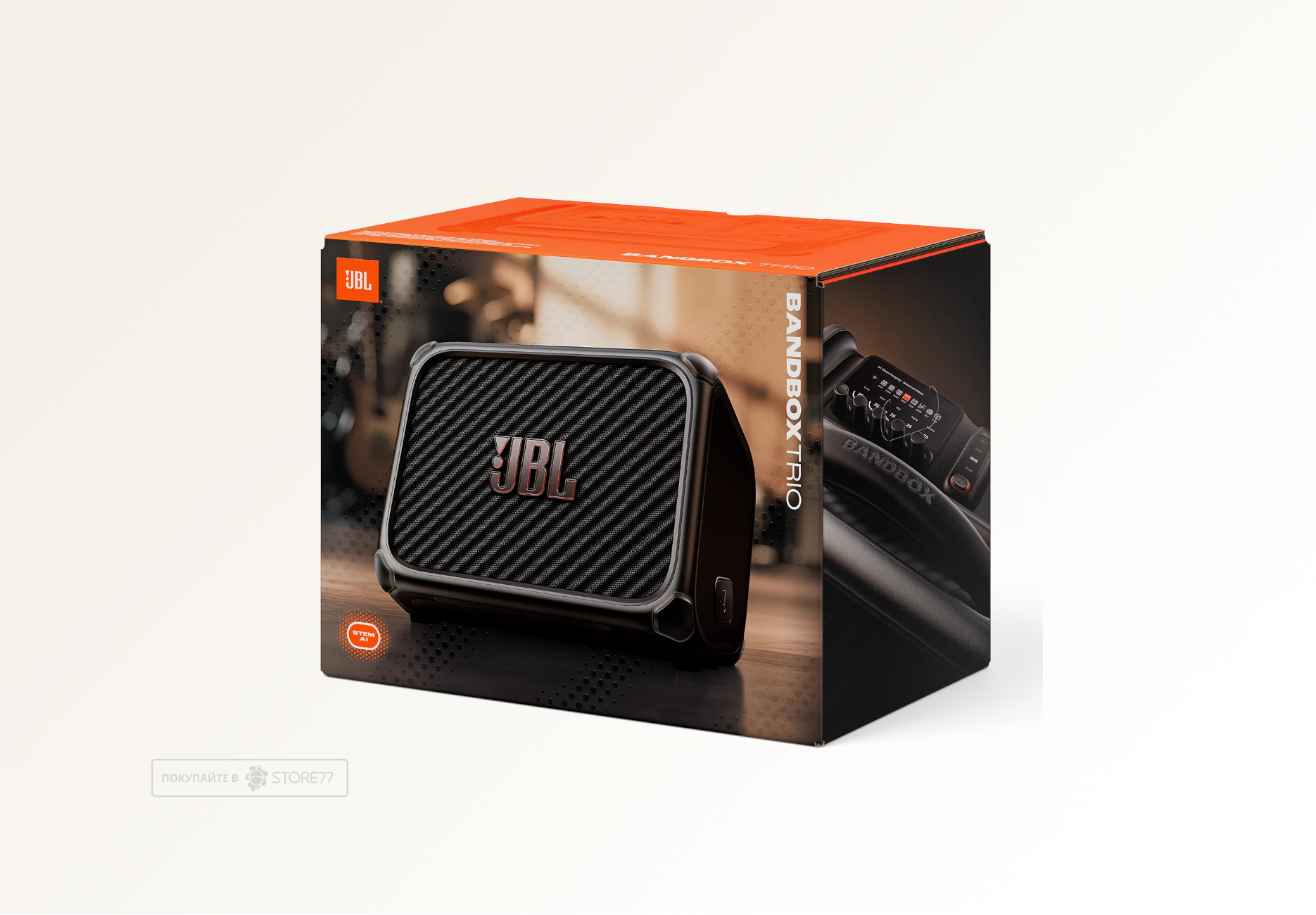 Портативная акустика JBL Bandbox Trio (Черная)