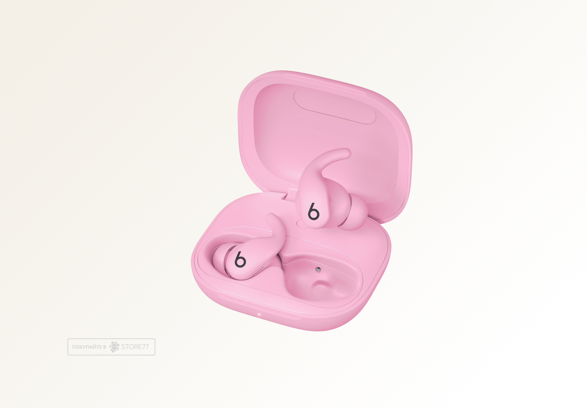 Беспроводные наушники Beats Powerbeats Fit, цвет: насыщенный розовый (Power Pink)