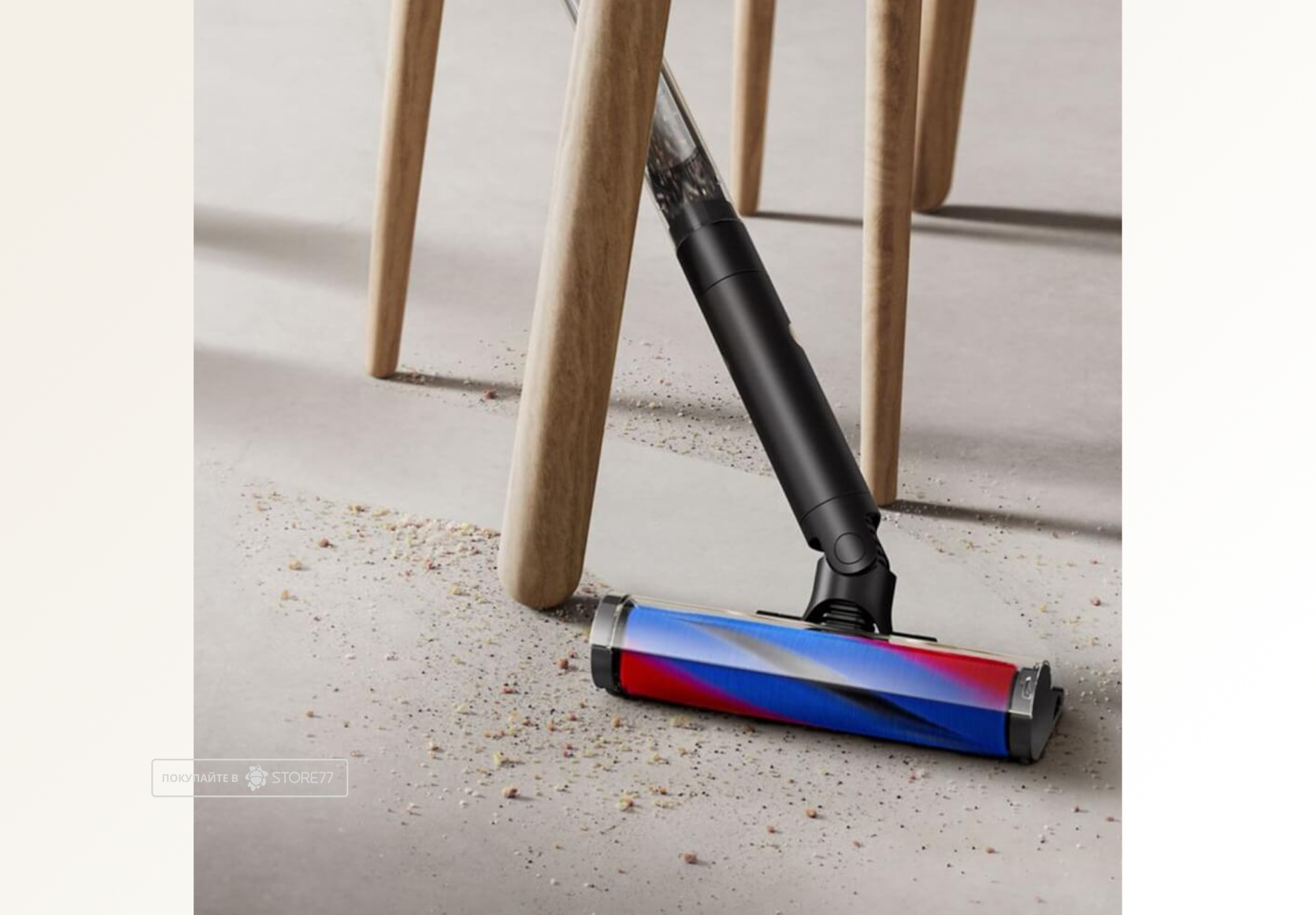 Беспроводной пылесос Dyson PencilVac Fluffy, цвет: черный (Black) Вилка EU