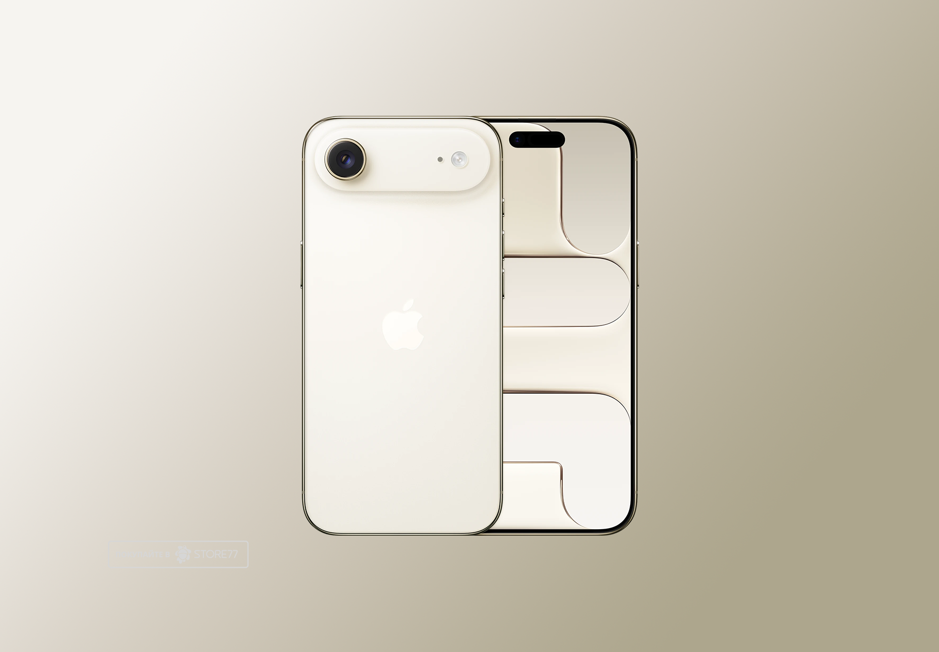 Телефон Apple iPhone Air 512 ГБ, eSim (электронная SIM-карта), цвет: светлое золото (Light Gold)