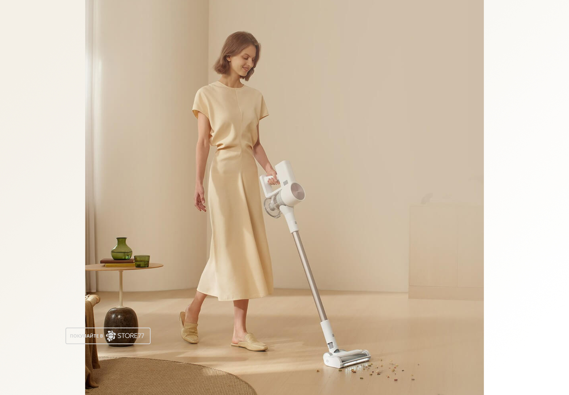 Беспроводной пылесос Xiaomi Vacuum Cleaner G20 EU (Белый)