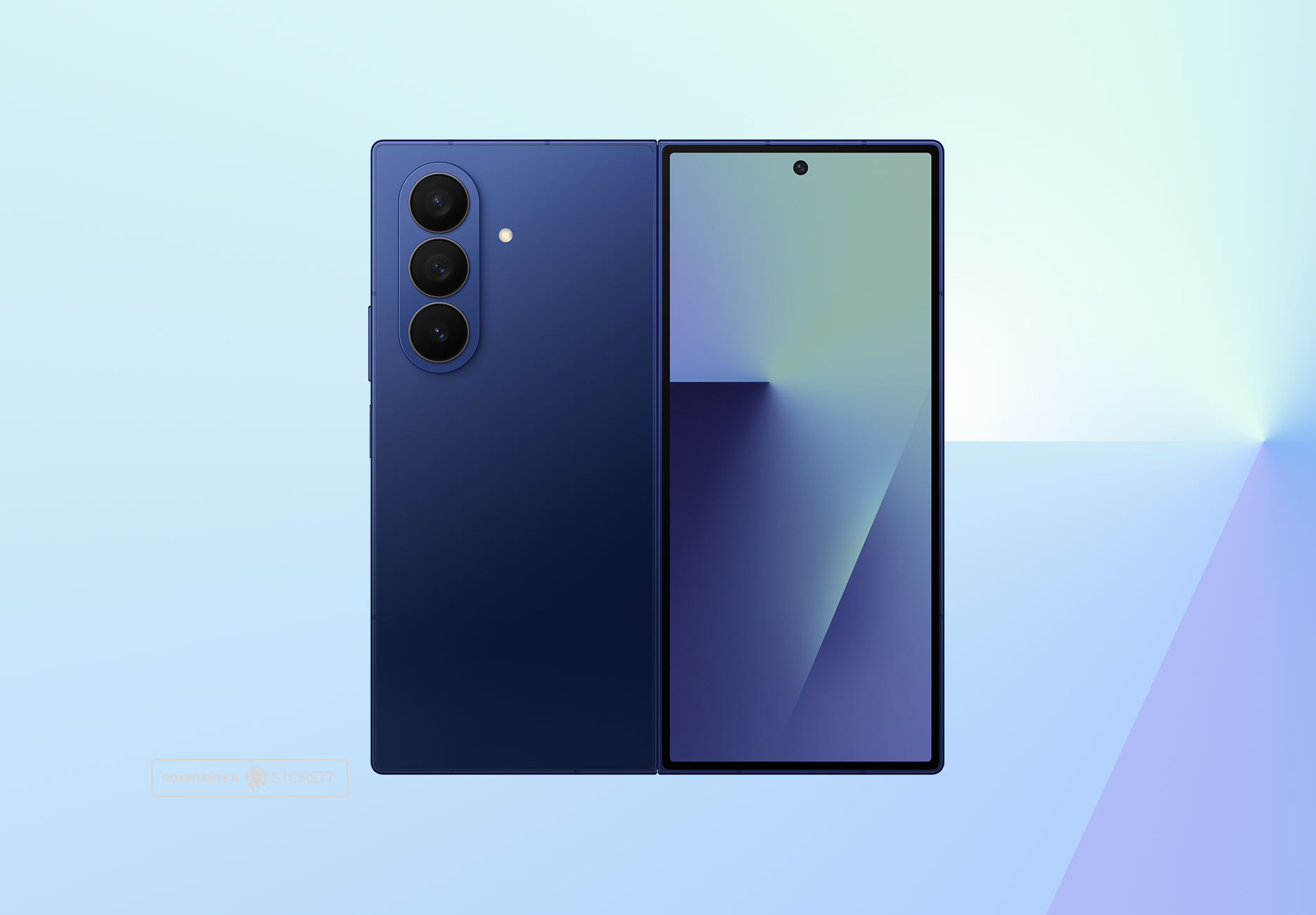 Телефон Samsung Galaxy Z Fold7 12/256 ГБ, цвет: дымчато-синий (Blue Shadow)