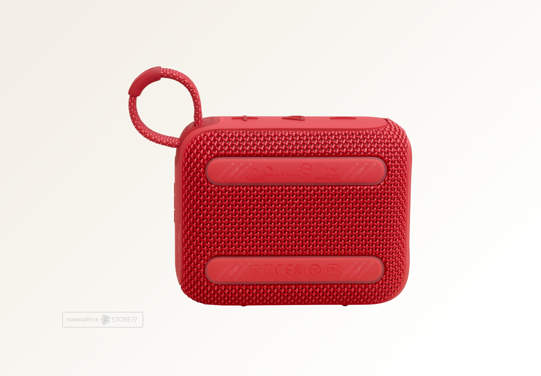 Портативная акустика JBL GO 4 (Красная)