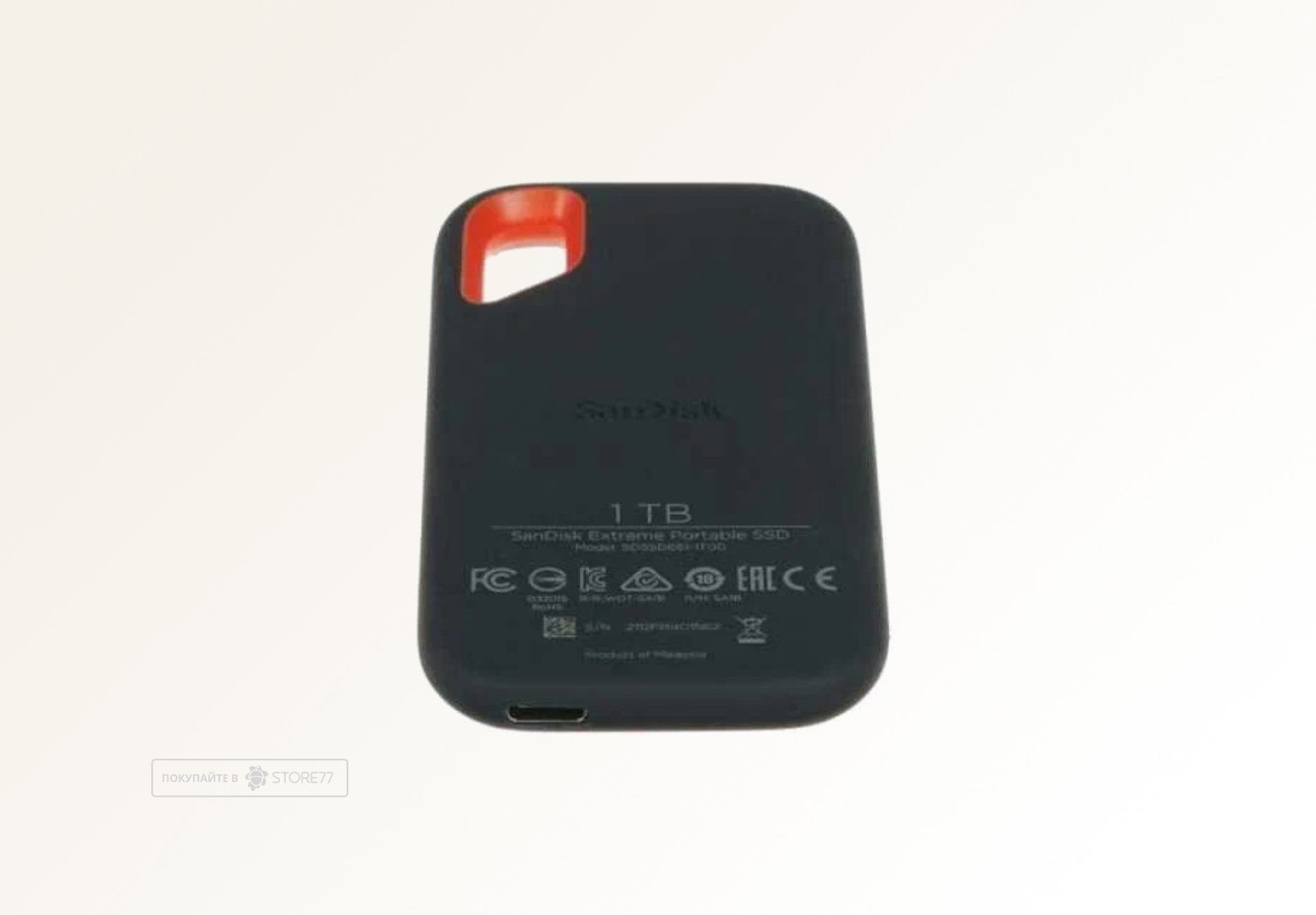 Внешний SSD диск Sandisk Extreme Portable 1 ТБ 1050 МБ/с (Черный)