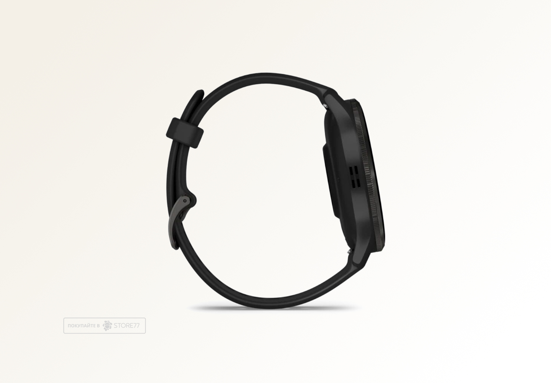 Умные часы Garmin VENU 3 45 мм, корпус: серый (Slate), с черным силиконовым ремешком (Black)
