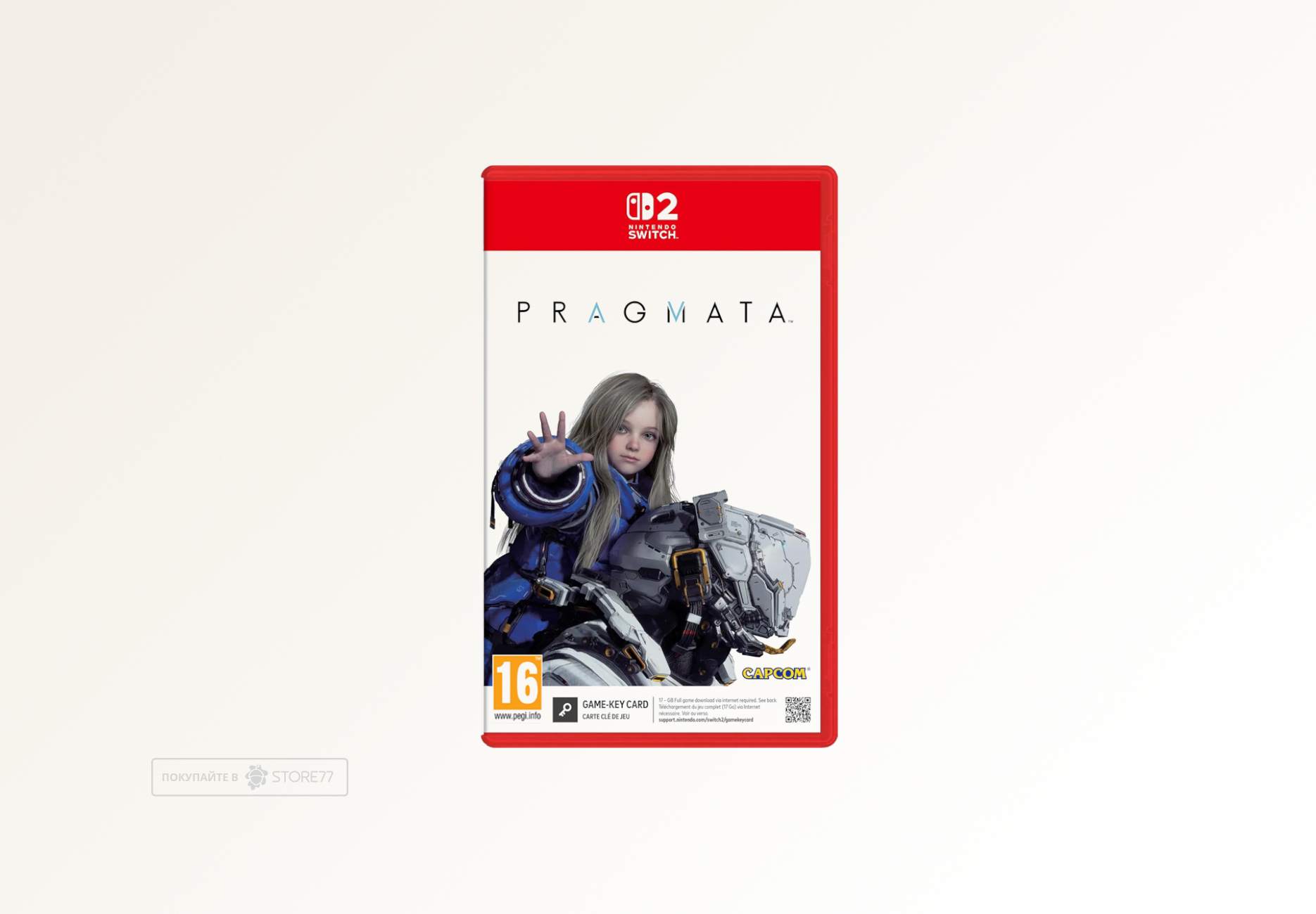 Игра Pragmata для Nintendo Switch 2, русские субтитры