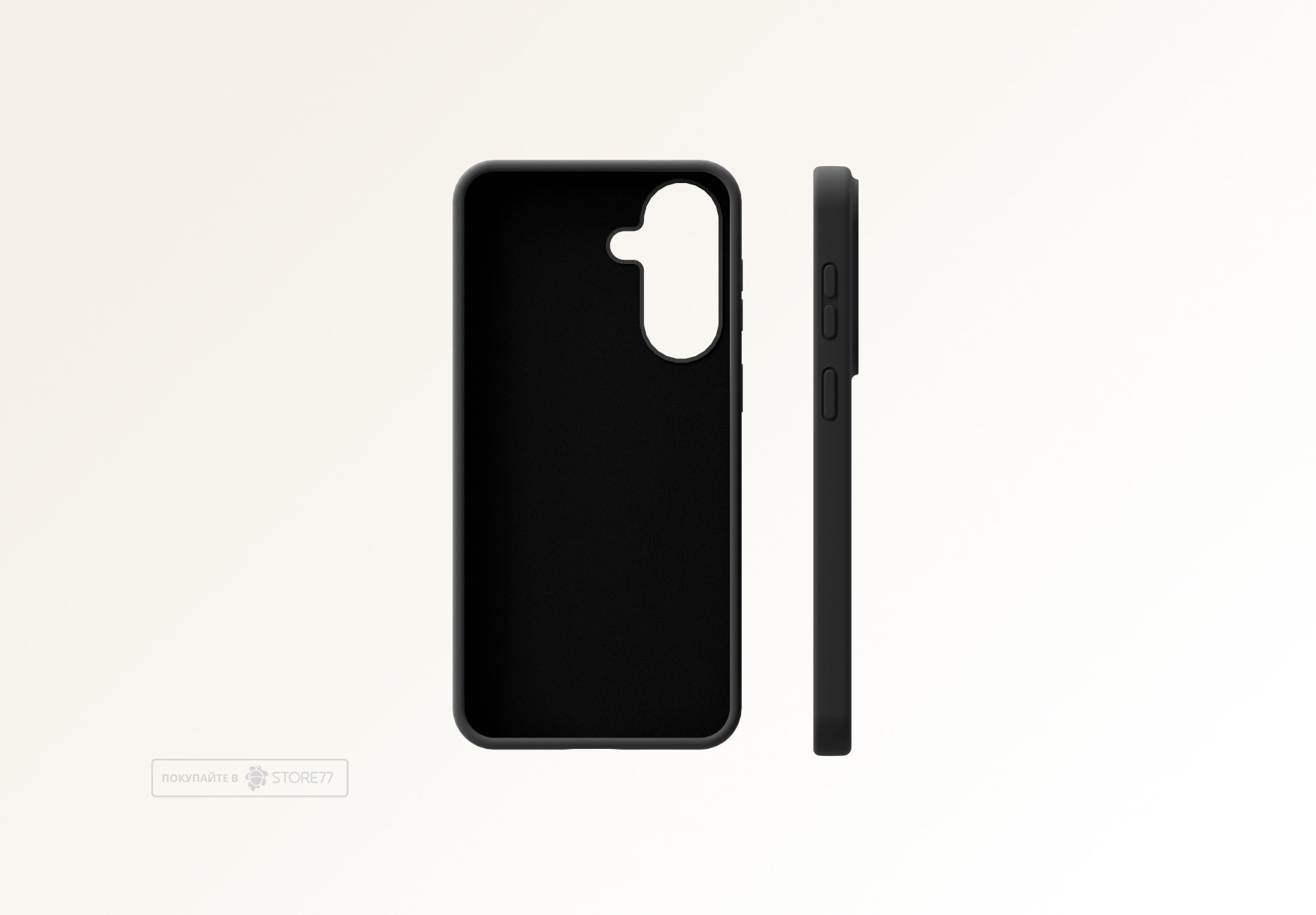 Чехол защитный VLP Aster Case для Samsung Galaxy A37 (Черный)