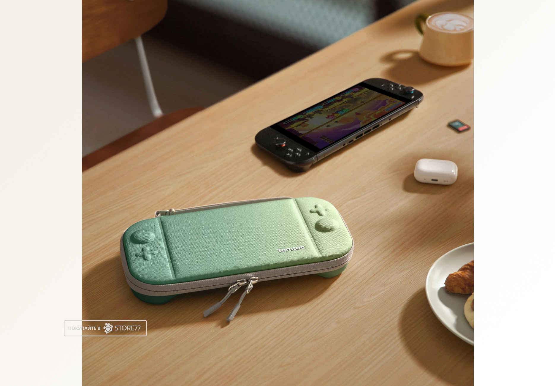 Чехол Tomtoс Gaming для Nintendo Switch 2 (Зеленый)