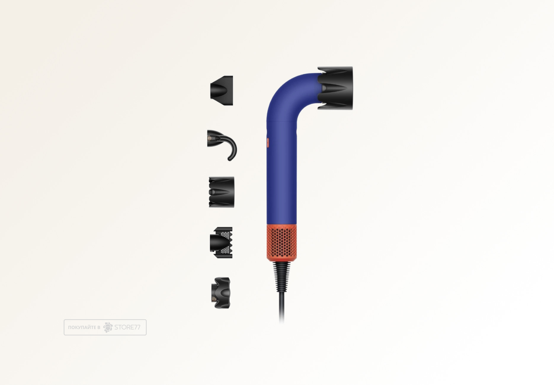 Фен Dyson Supersonic R Professional HD18 (Синий/Оранжевый) Вилка EU